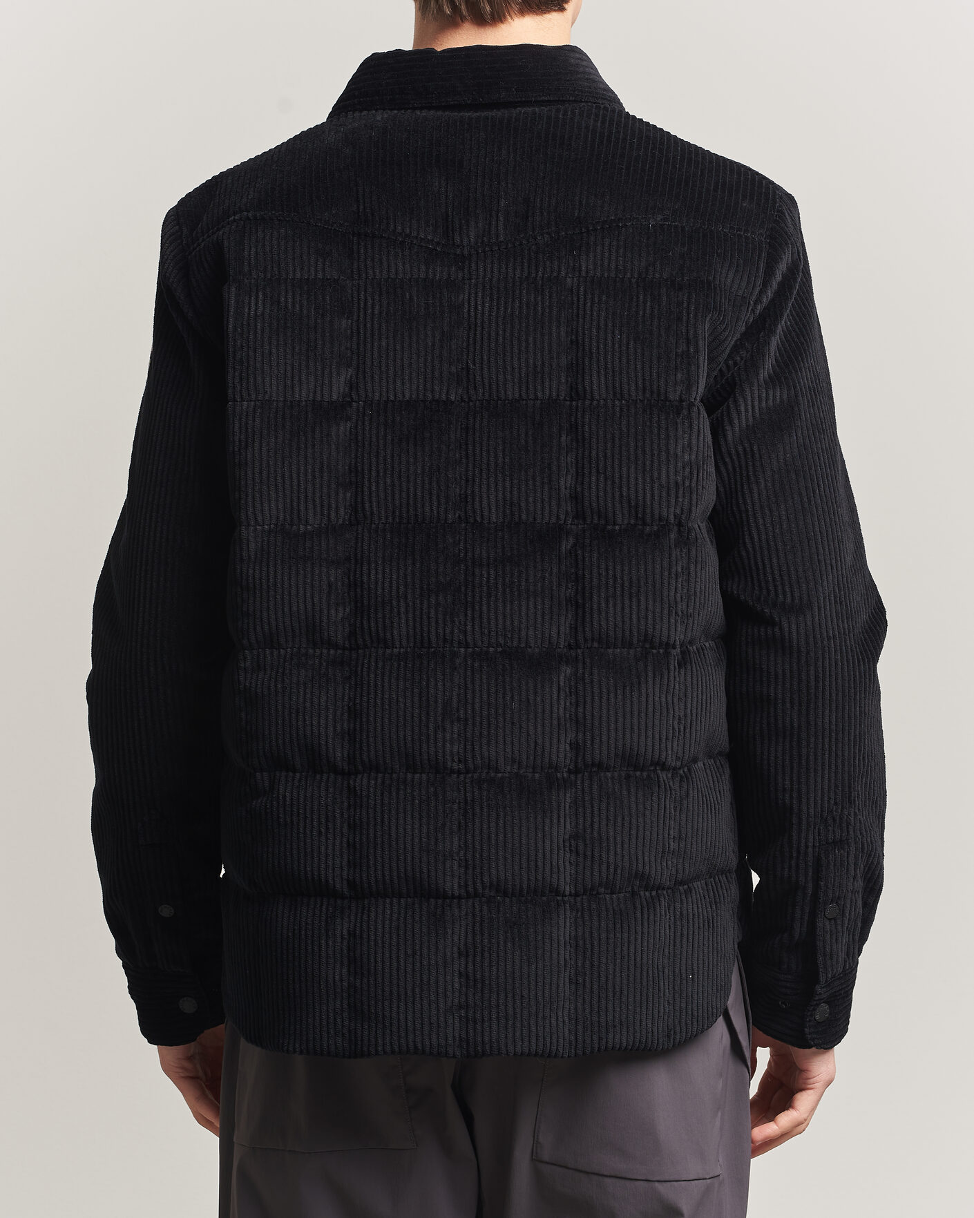 Herre | Jakker | Moncler Grenoble | Gelt Corduroy Shirt Jacket Black