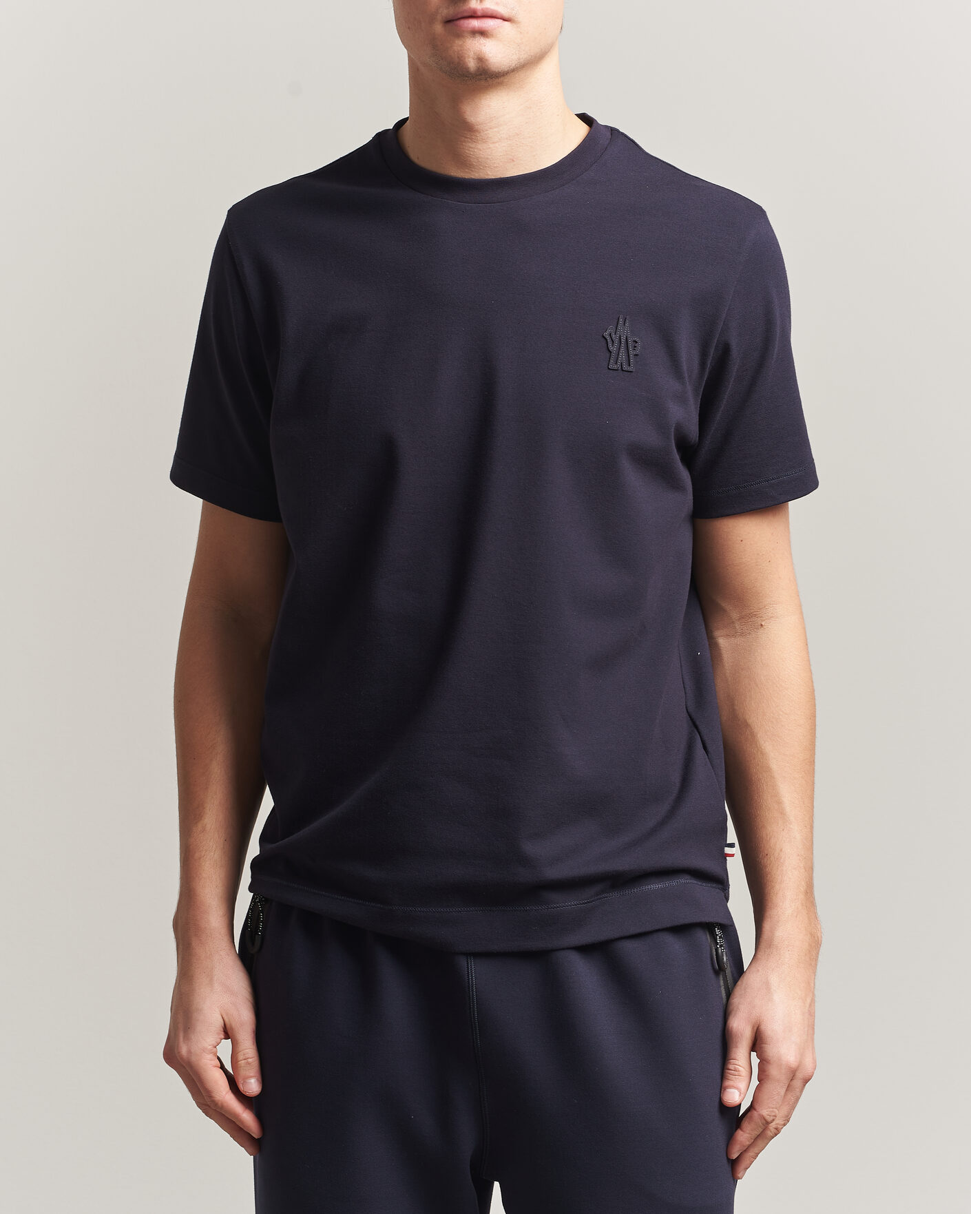 Herre | T-Shirts | Moncler Grenoble | 3-Pack Logo T-Shirts White/Grey/Black