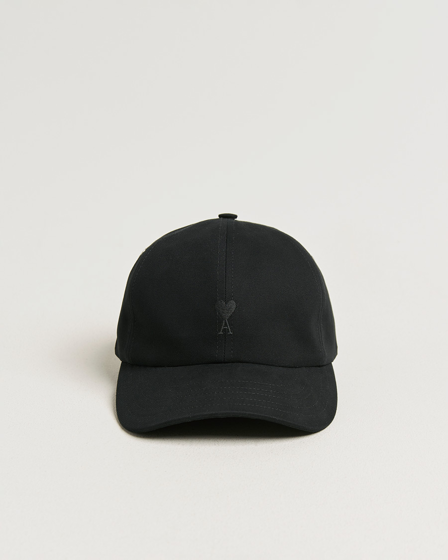 Herre | Hatter og capser | AMI | Black Heart Logo Cap Black