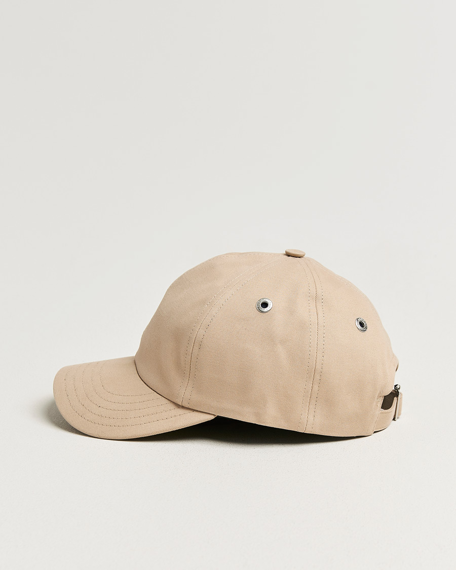 Herre | Hatter og capser | AMI | Black Heart Logo Cap Beige Taupe