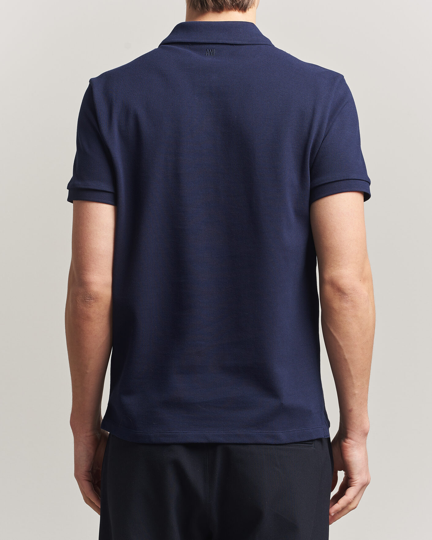 Herre | Pikéer | AMI | Heart Logo Polo Navy