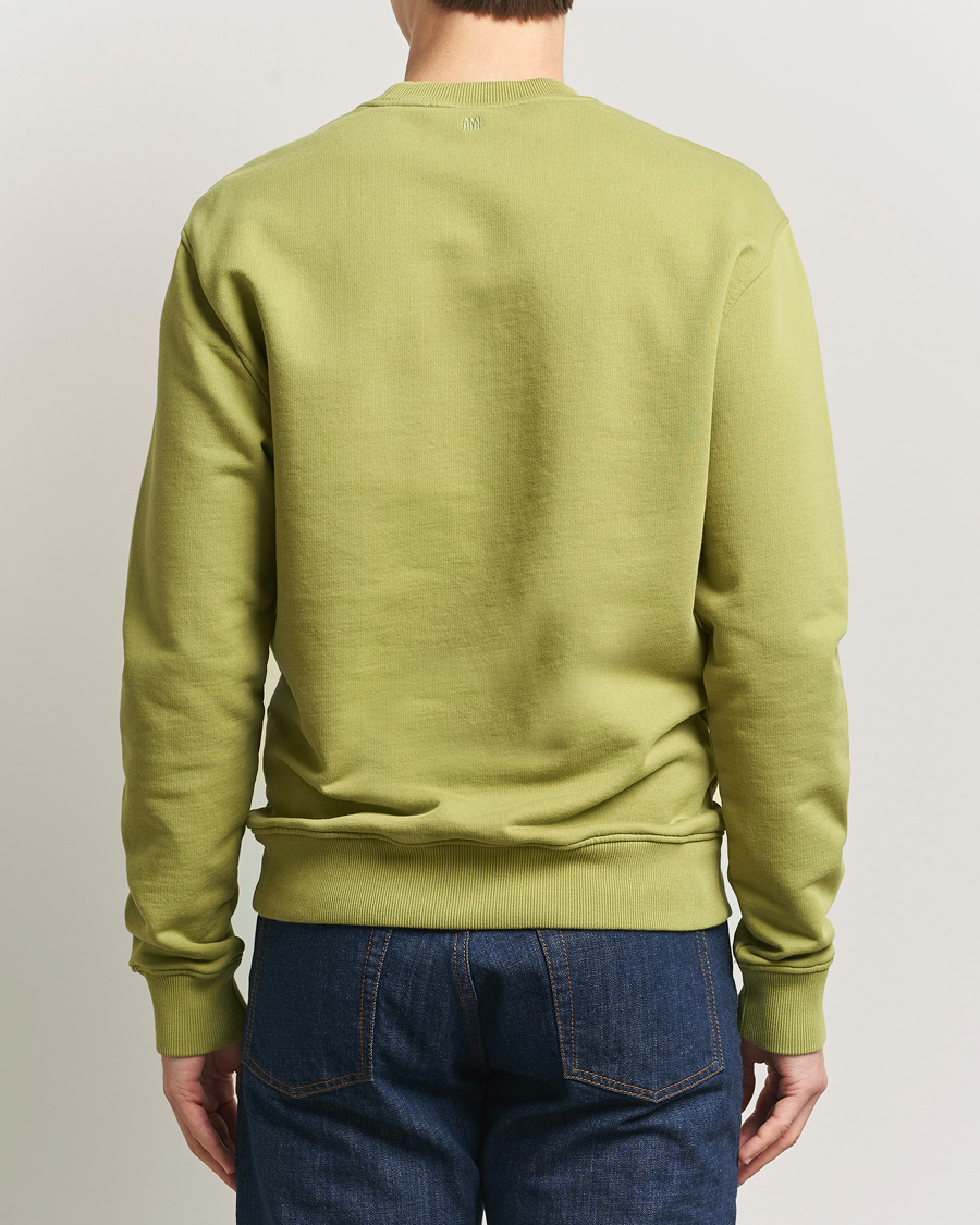 Herre | Gensere | AMI | Contrast Heart Logo Sweatshirt Matcha