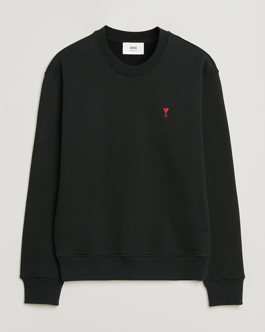 Herre | Gensere | AMI | Heart Logo Sweatshirt Black