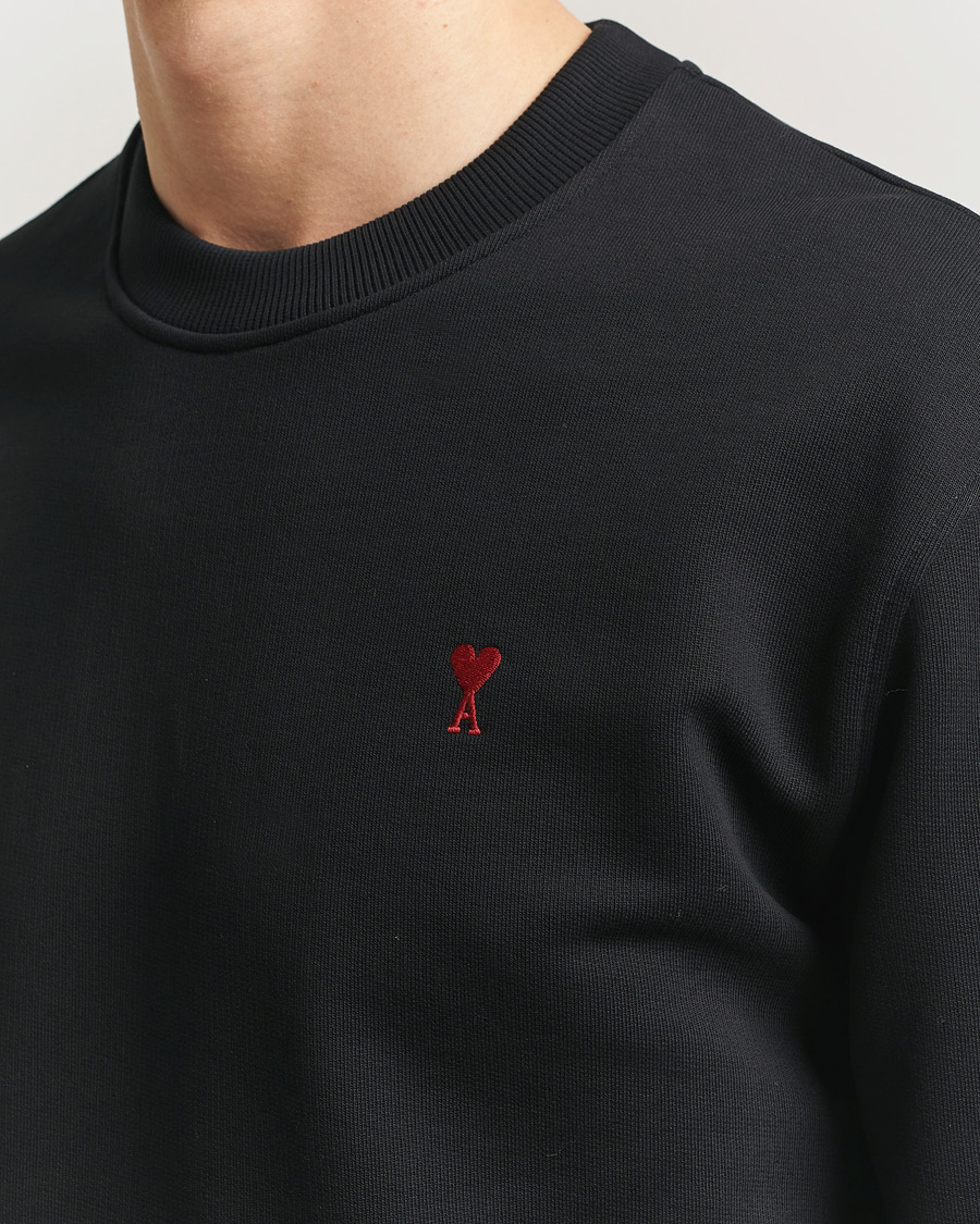 Herre | Gensere | AMI | Heart Logo Sweatshirt Black