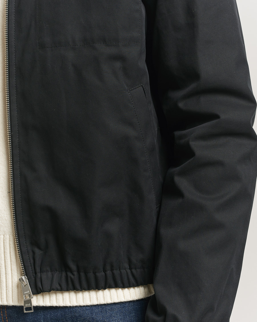 Herre | Jakker | AMI | Zipped Jacket Black