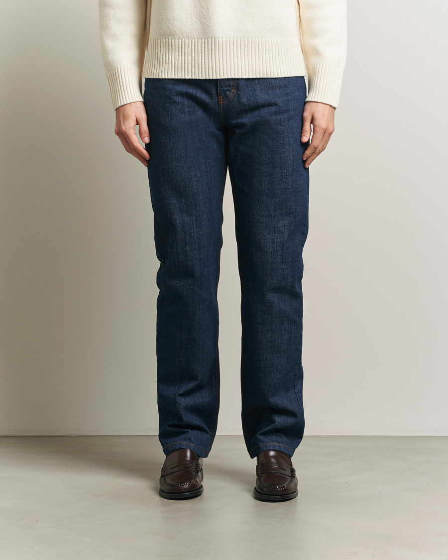 Herre | Bukser | AMI | Classic Fit Jeans Indigo