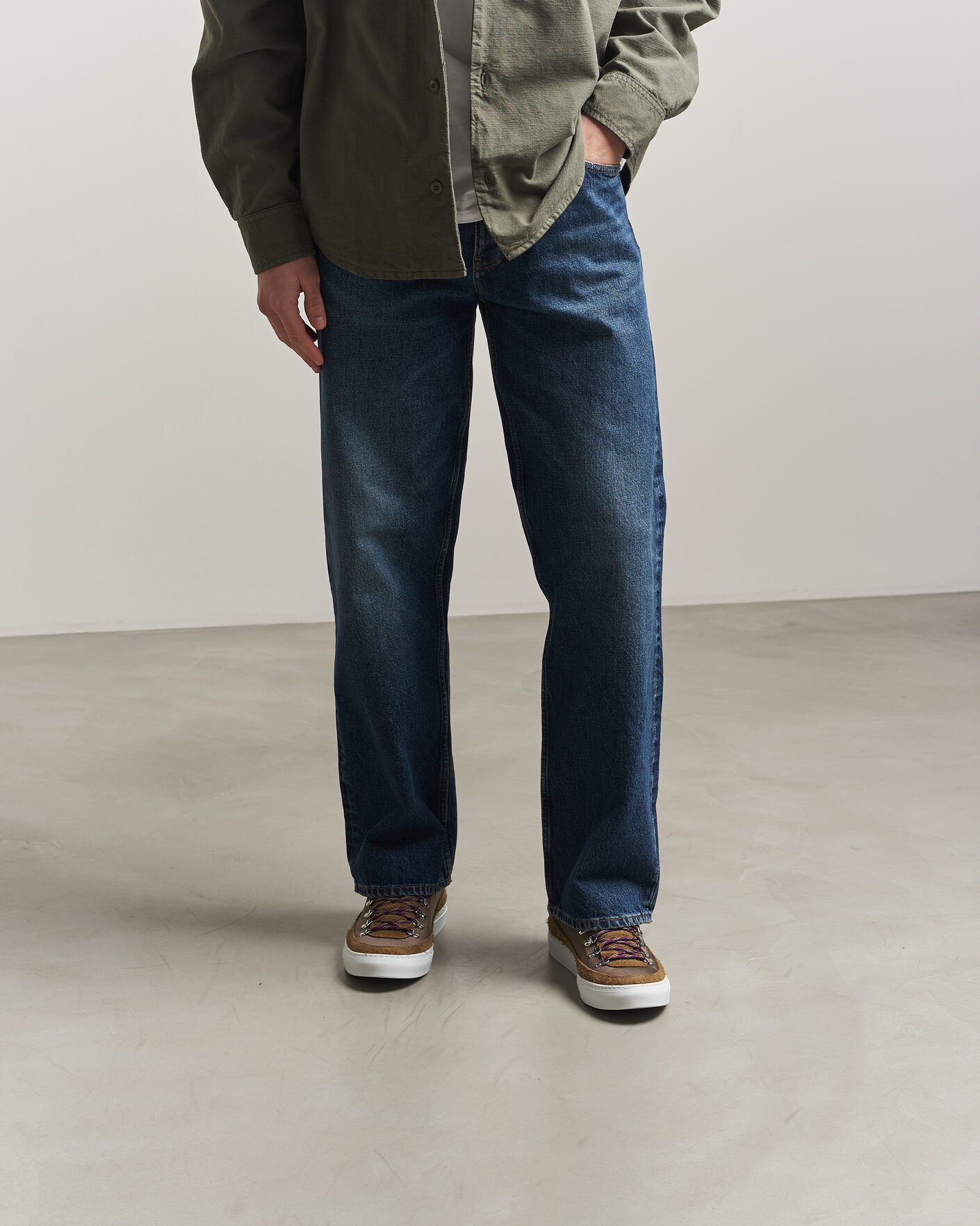 Herre | Sneakers | Diemme | Marostica Low Sport Sneaker Golden Moss Cordura