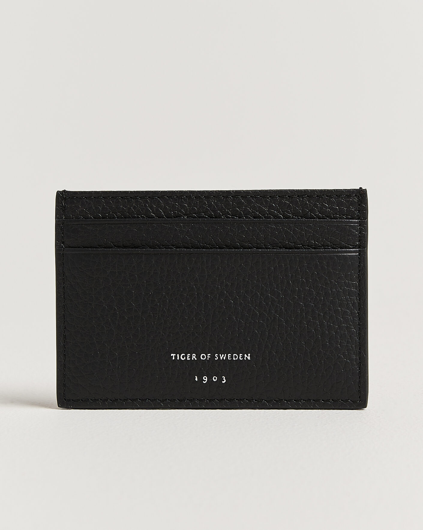 Herre | Lommebøker | Tiger of Sweden | Wharf Leather Card Holder Black