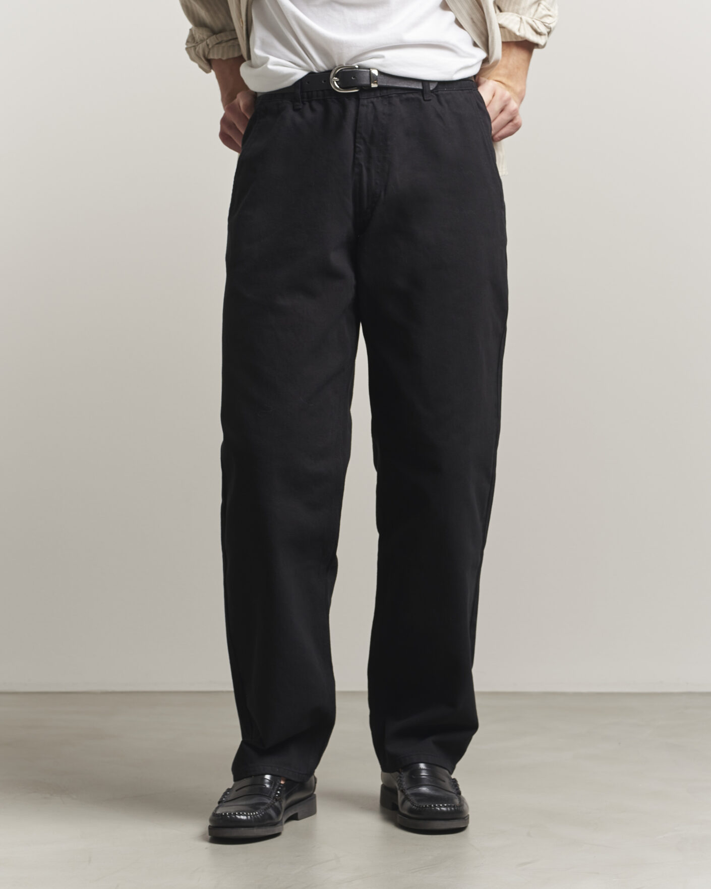 Herre | Bukser | Forét | Clay Twill Pants Black