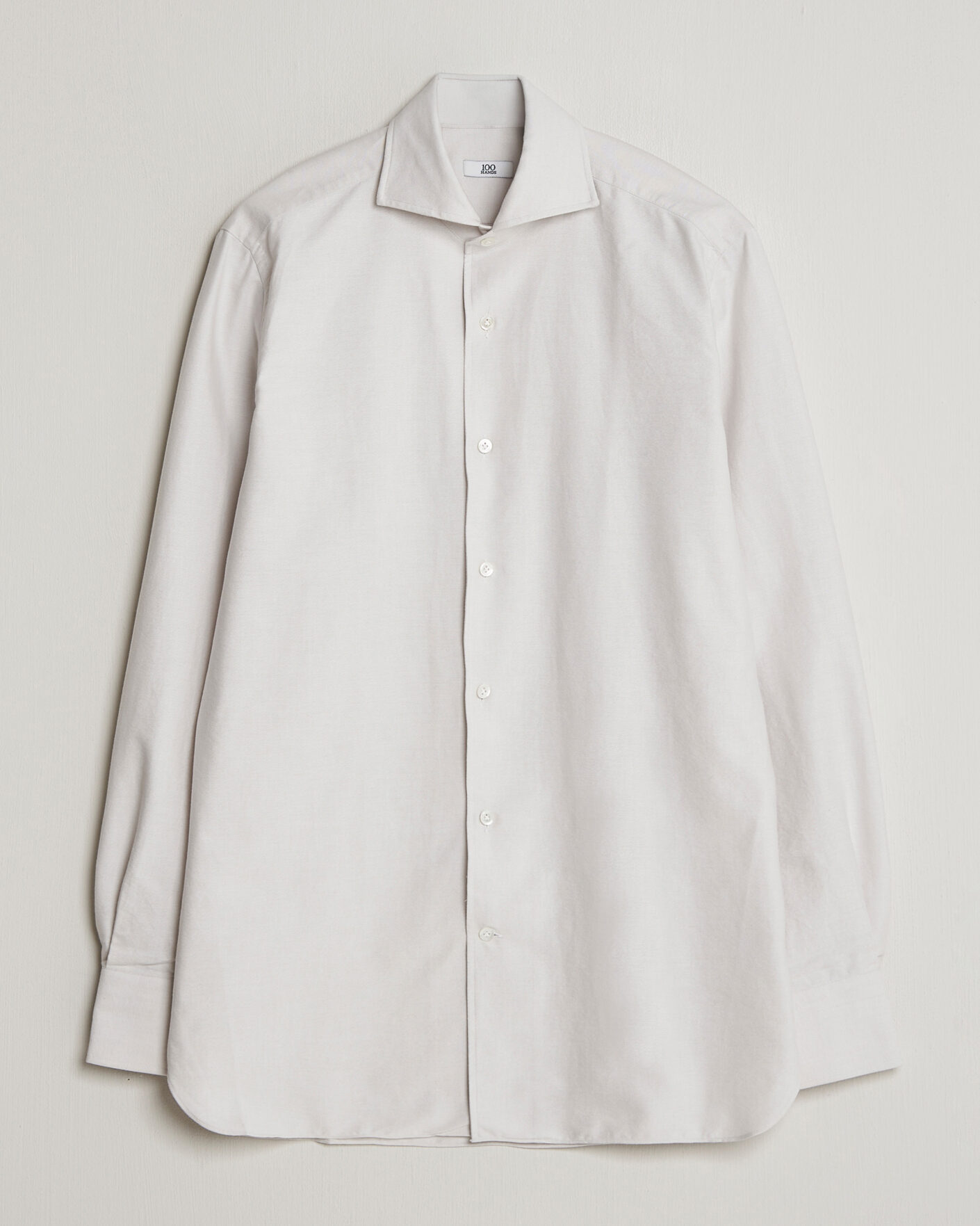 Herre | Skjorter | 100Hands | Washed Oxford Shirt Grey
