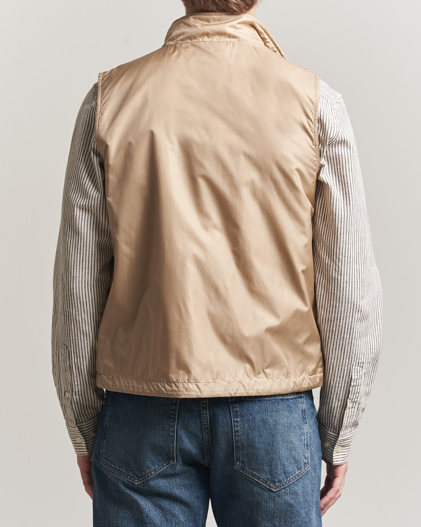 Herre | Vester | Aspesi | Vernes Nylon Gilet Beige