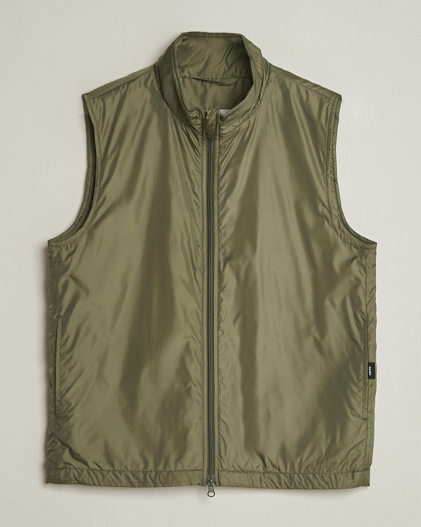 Herre | Vester | Aspesi | Vernes Nylon Gilet Olive