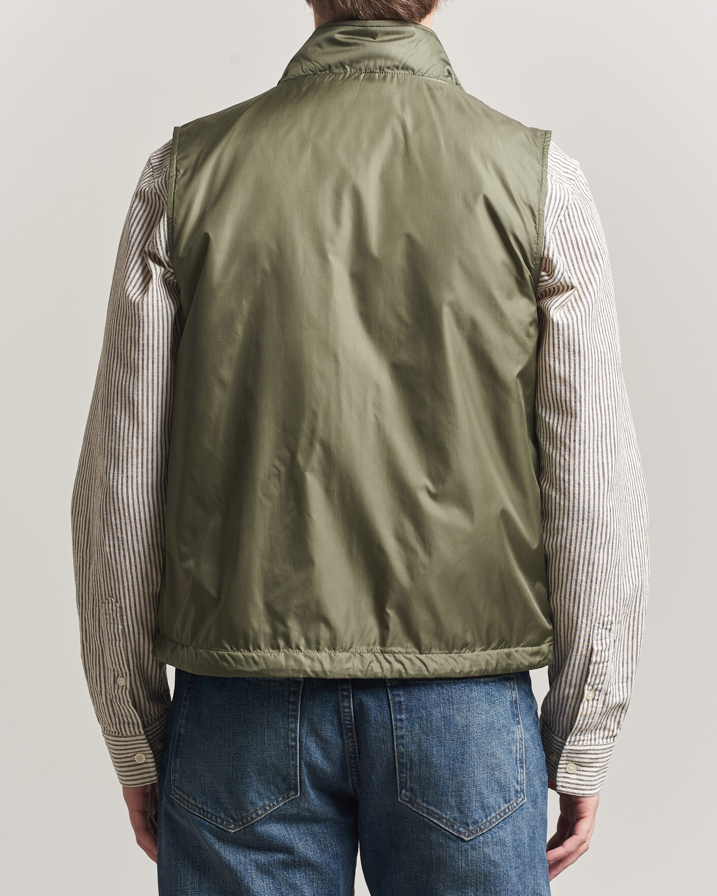 Herre | Vester | Aspesi | Vernes Nylon Gilet Olive