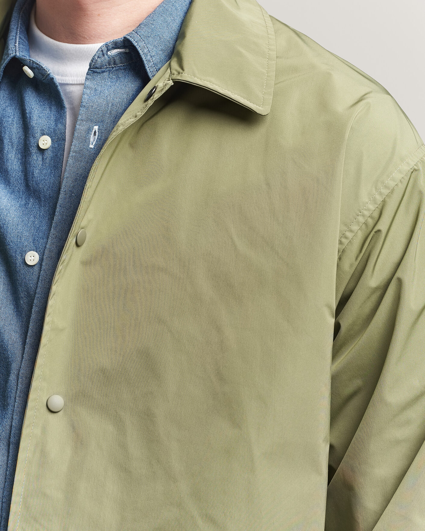Herre | Jakker | Aspesi | Pollard Varsity Jacket Olive