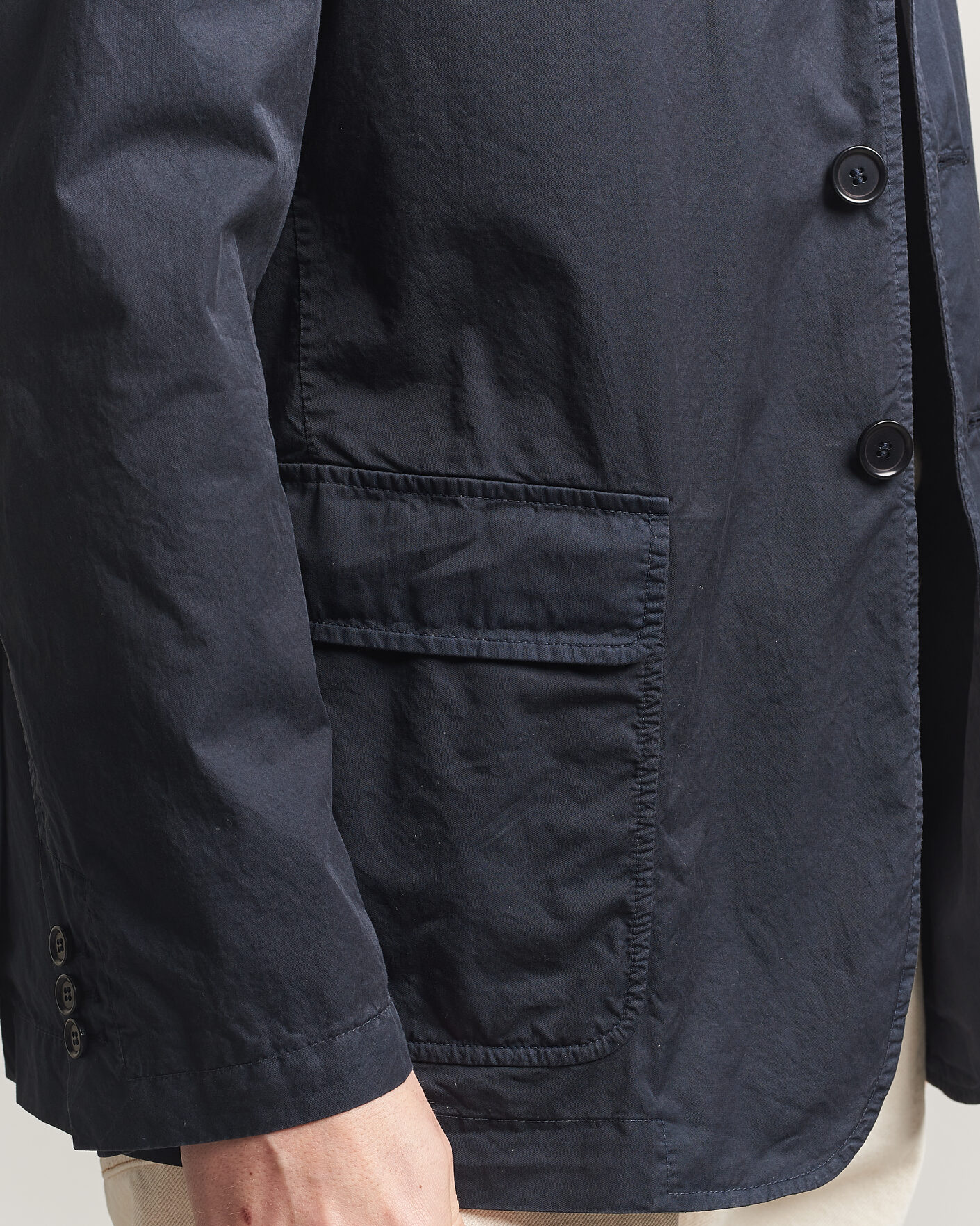 Herre | Dressjakker | Aspesi | Cotton Blazer Navy