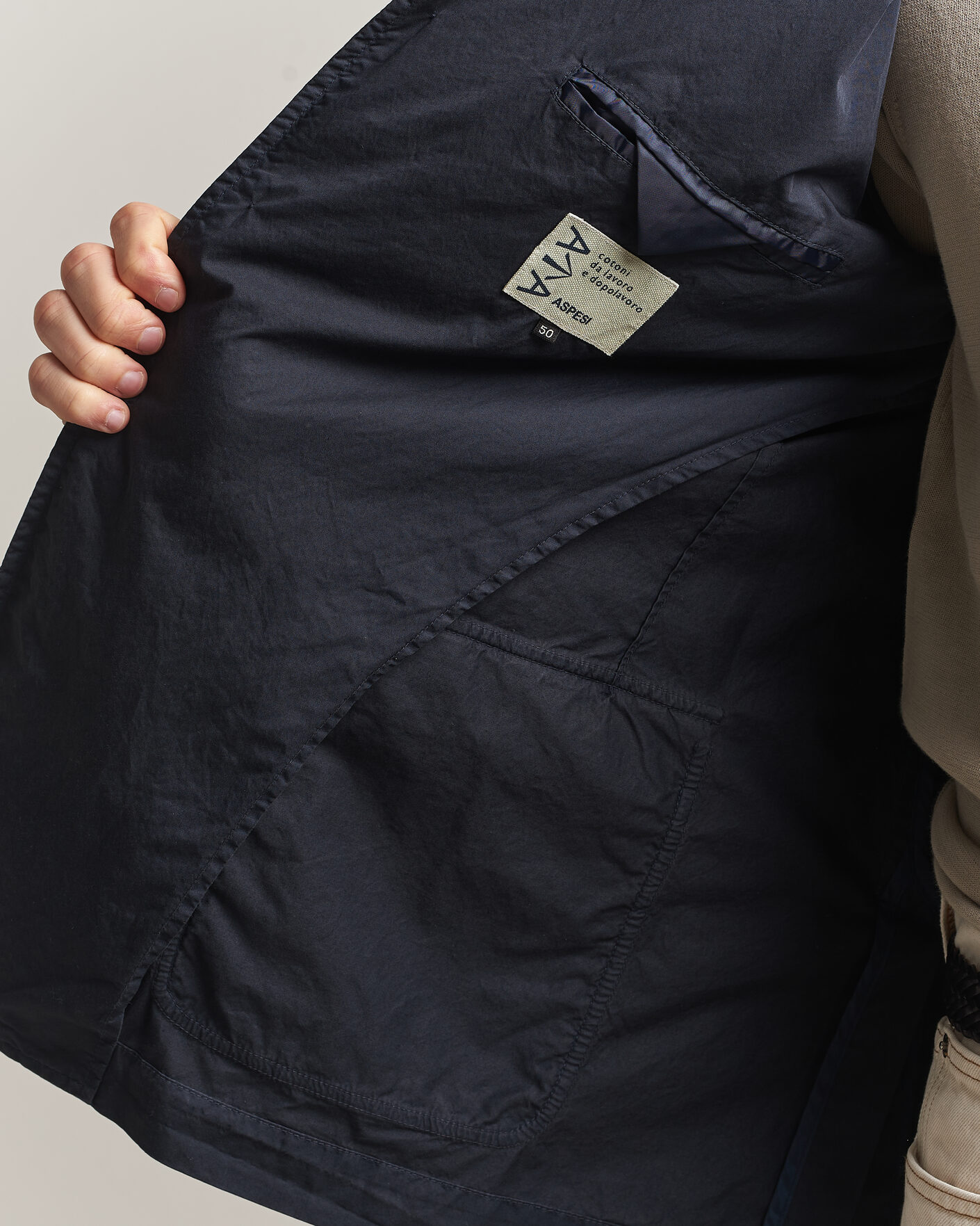 Herre | Dressjakker | Aspesi | Cotton Blazer Navy