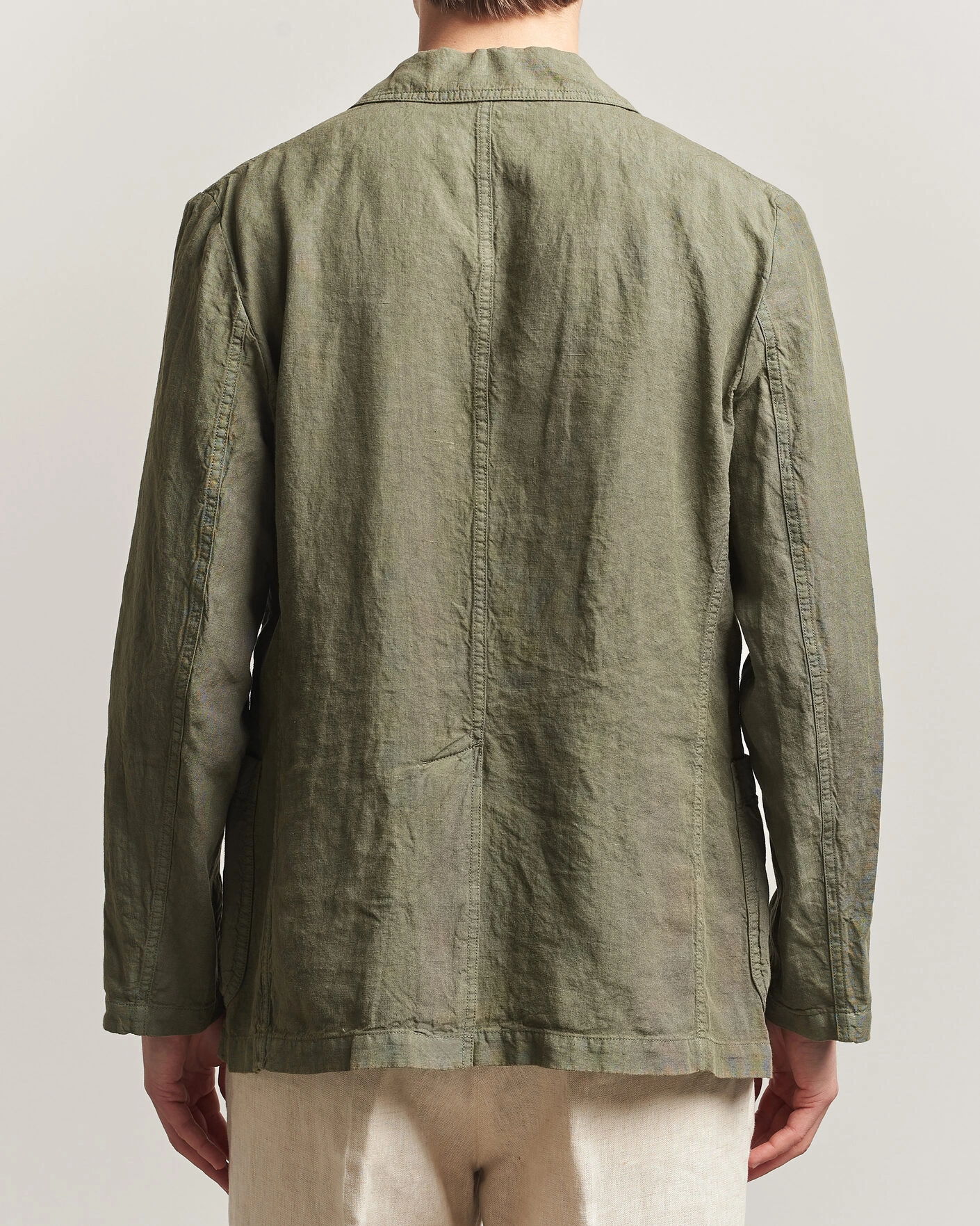 Herre | Dressjakker | Aspesi | Samuraki Linen Blazer Military