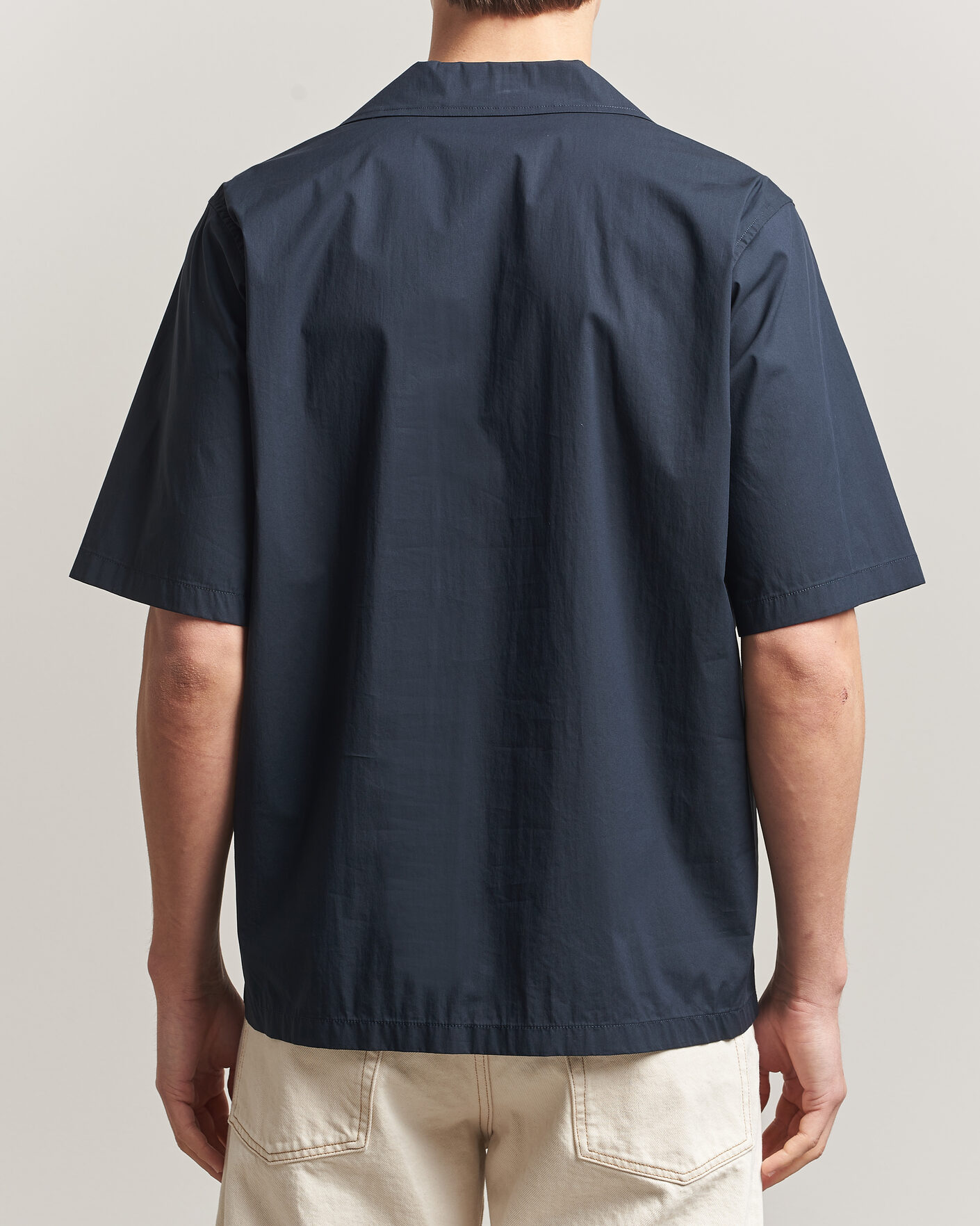 Herre | Skjorter | Aspesi | Ago Short Sleeve Shirt Navy