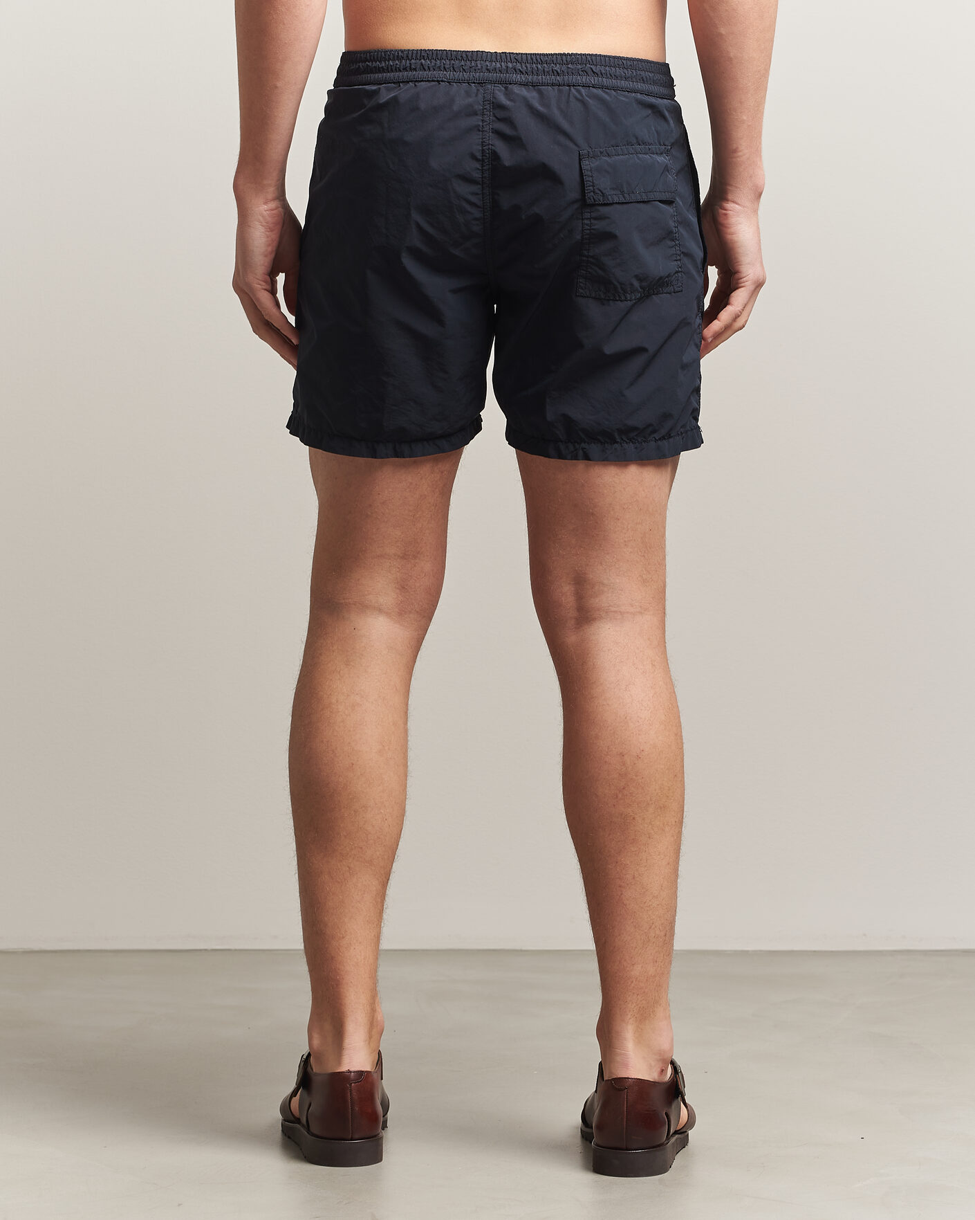 Herre | Badeshorts | Aspesi | Caprese Nylon Swim Trunks Navy