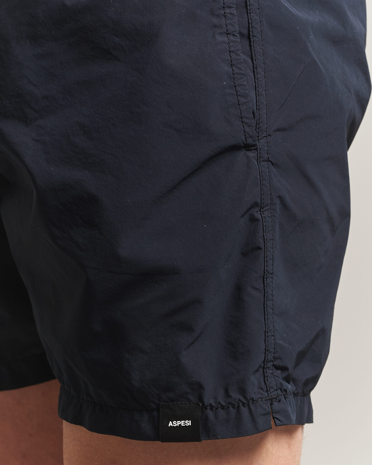 Herre | Badeshorts | Aspesi | Caprese Nylon Swim Trunks Navy