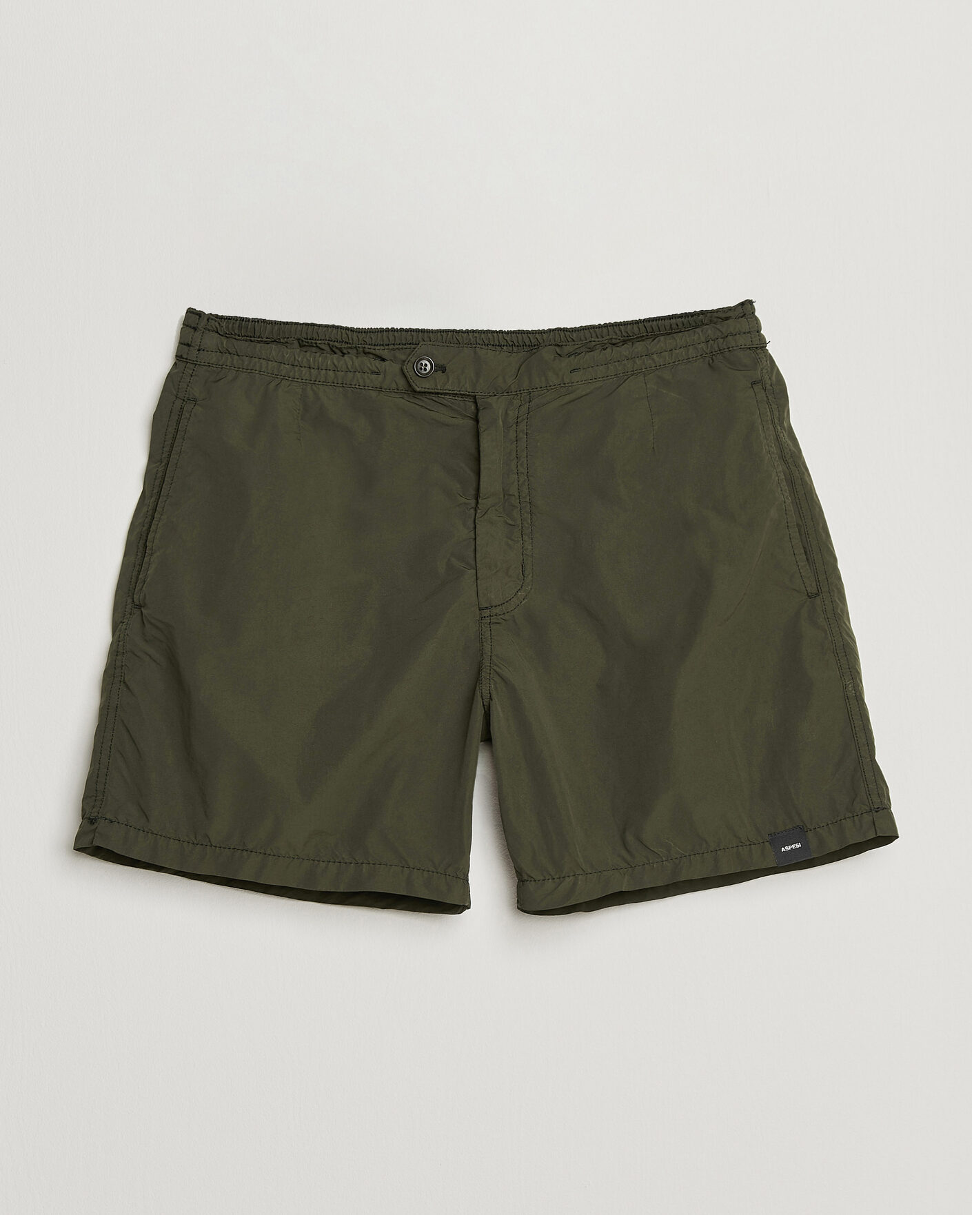 Herre | Badeshorts | Aspesi | Caprese Nylon Swim Trunks Military