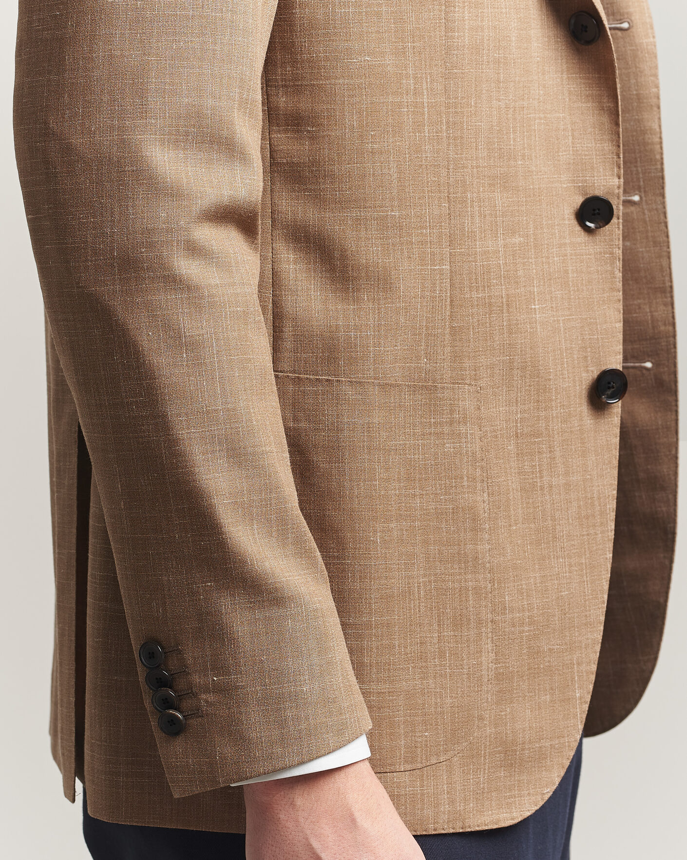 Herre | Dressjakker | Caruso | Aida Wool/Silk Blazer Brown