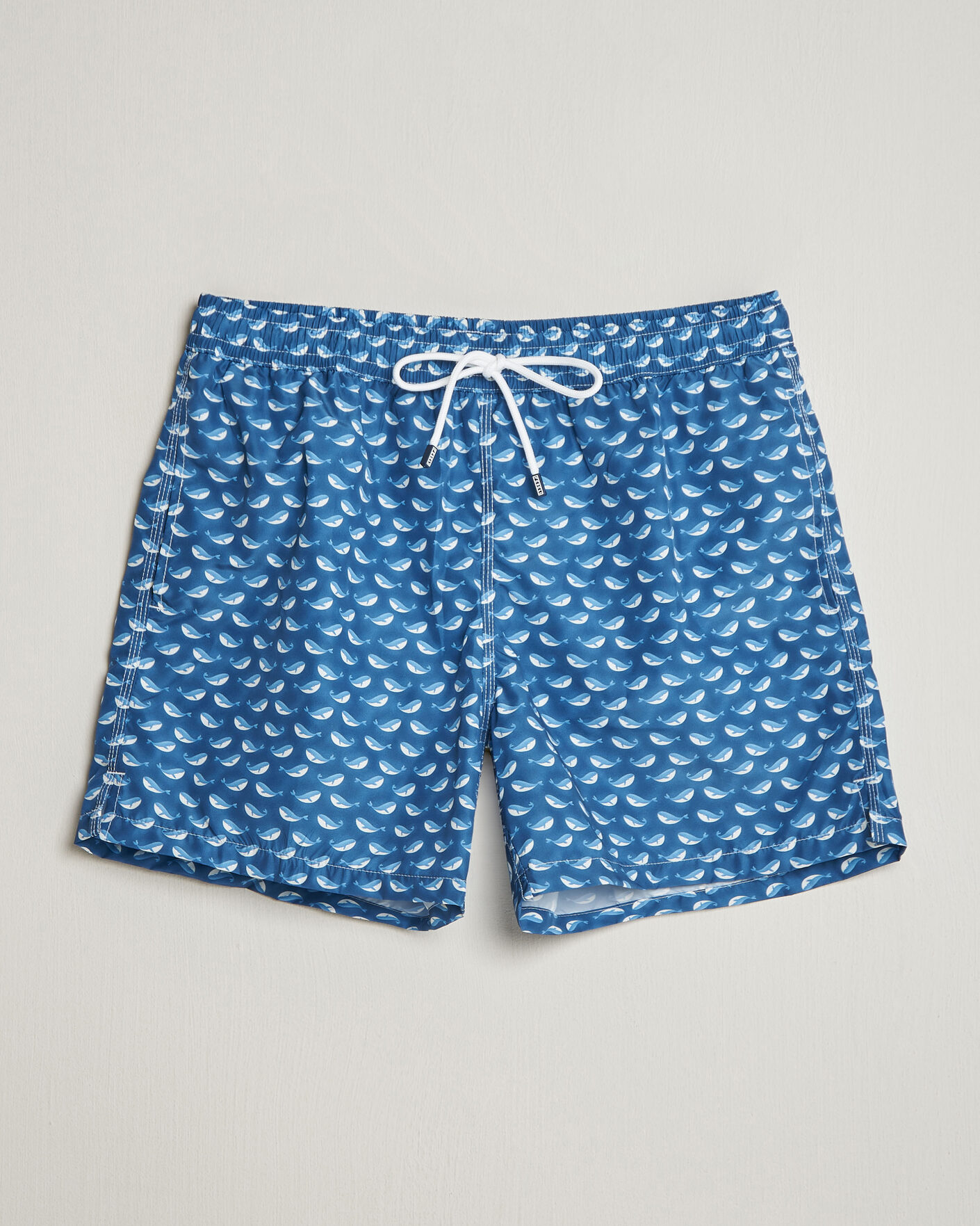 Herre | Badeshorts | Fedeli | Madeira Swim Trunk Blue Whales