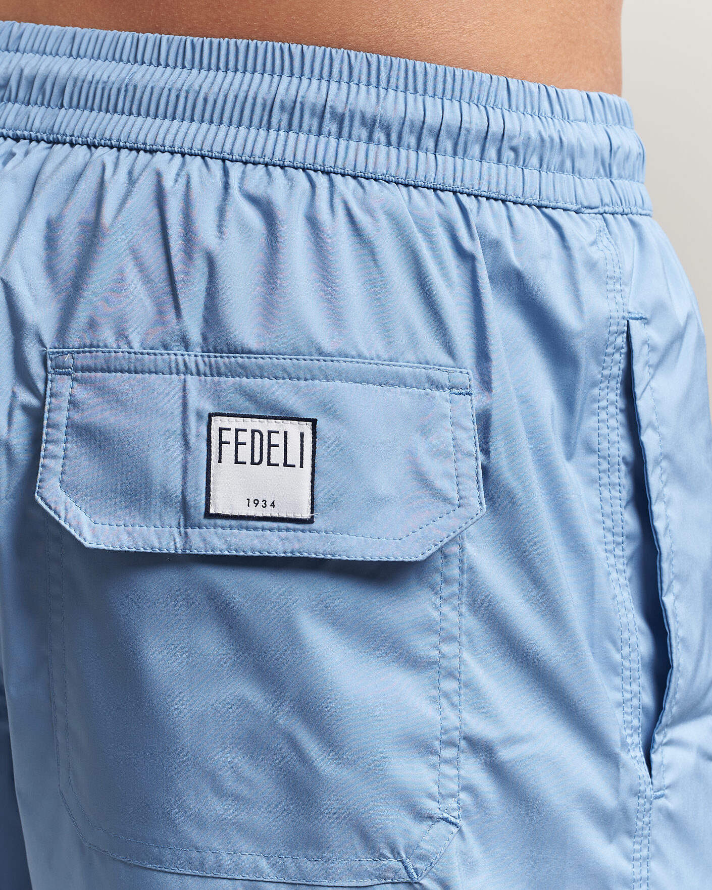 Herre | Badeshorts | Fedeli | Madeira Swim Trunk Light Blue