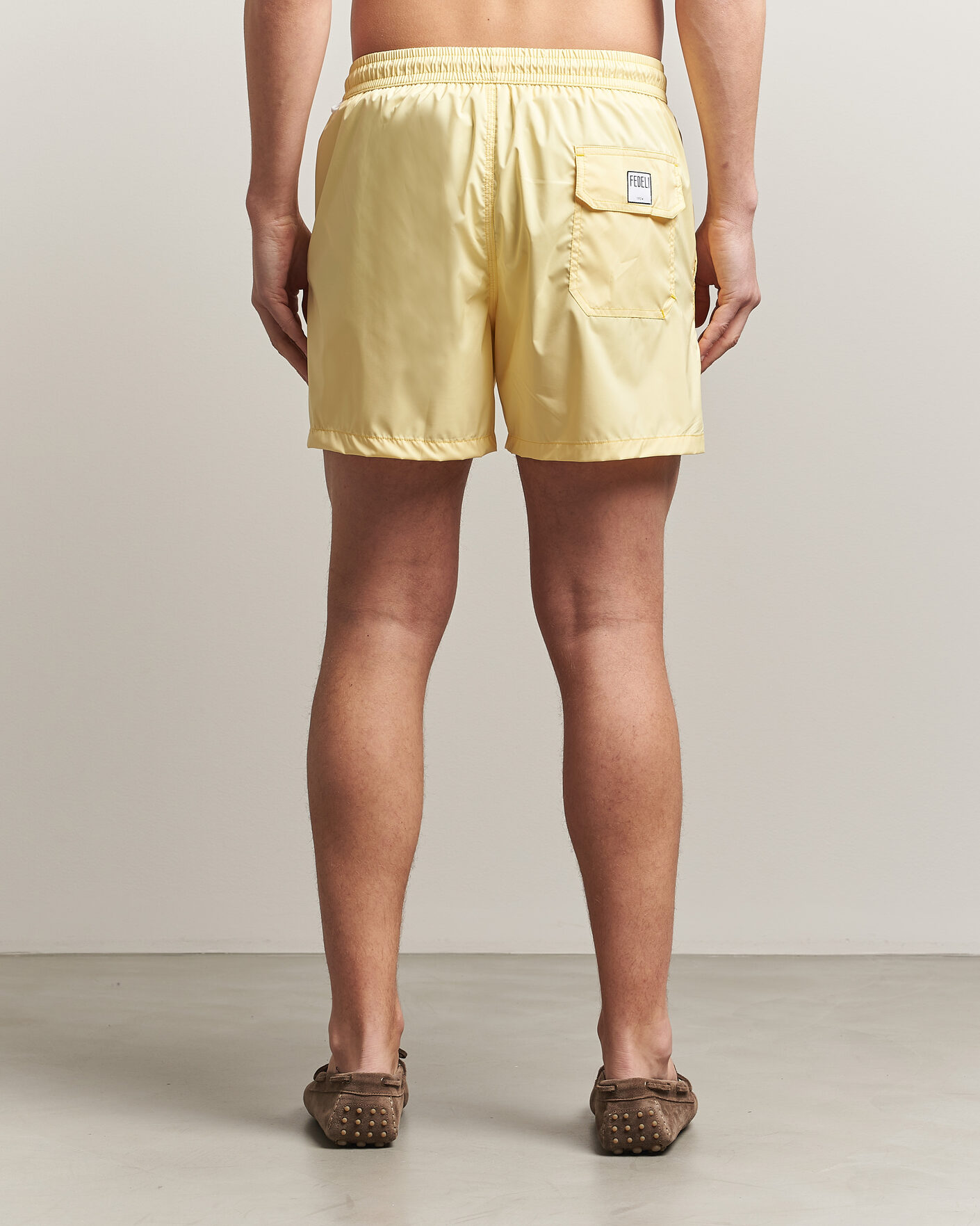 Herre | Badeshorts | Fedeli | Madeira Swim Trunk Yellow