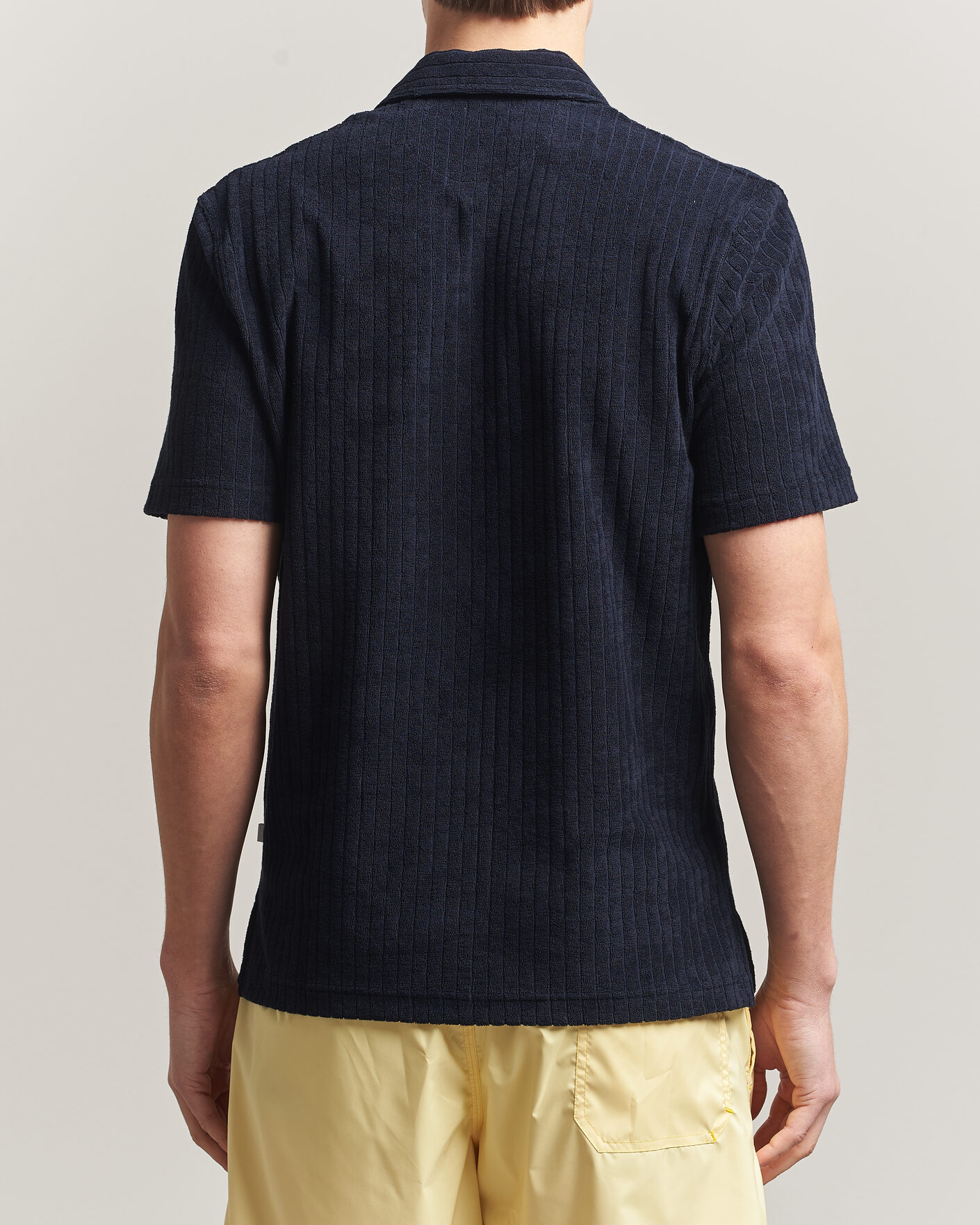 Herre | Pikéer | Fedeli | Rib Terry Polo Navy
