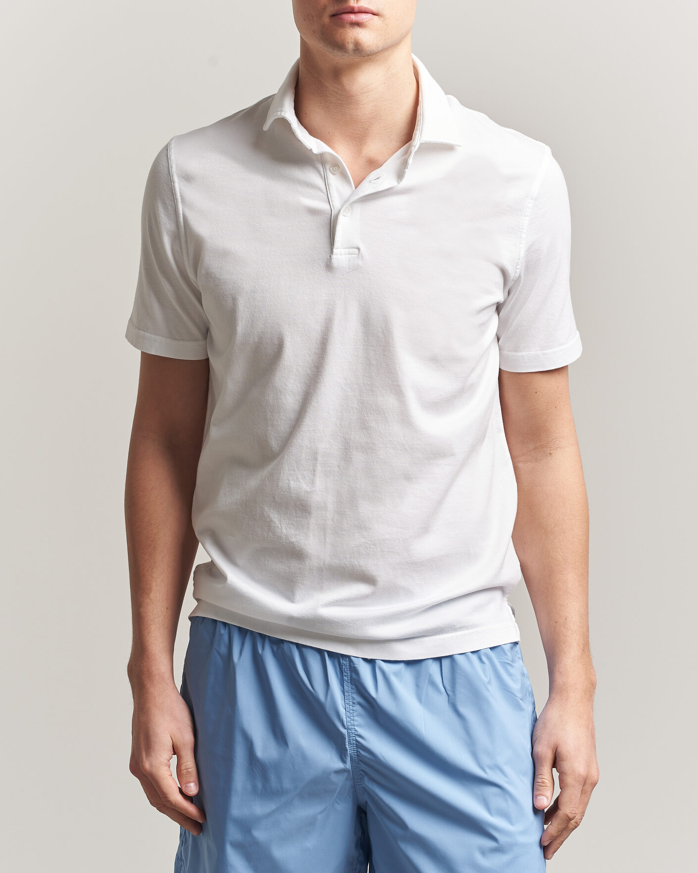 Herre | Pikéer | Fedeli | Zero Organic Cotton Polo White