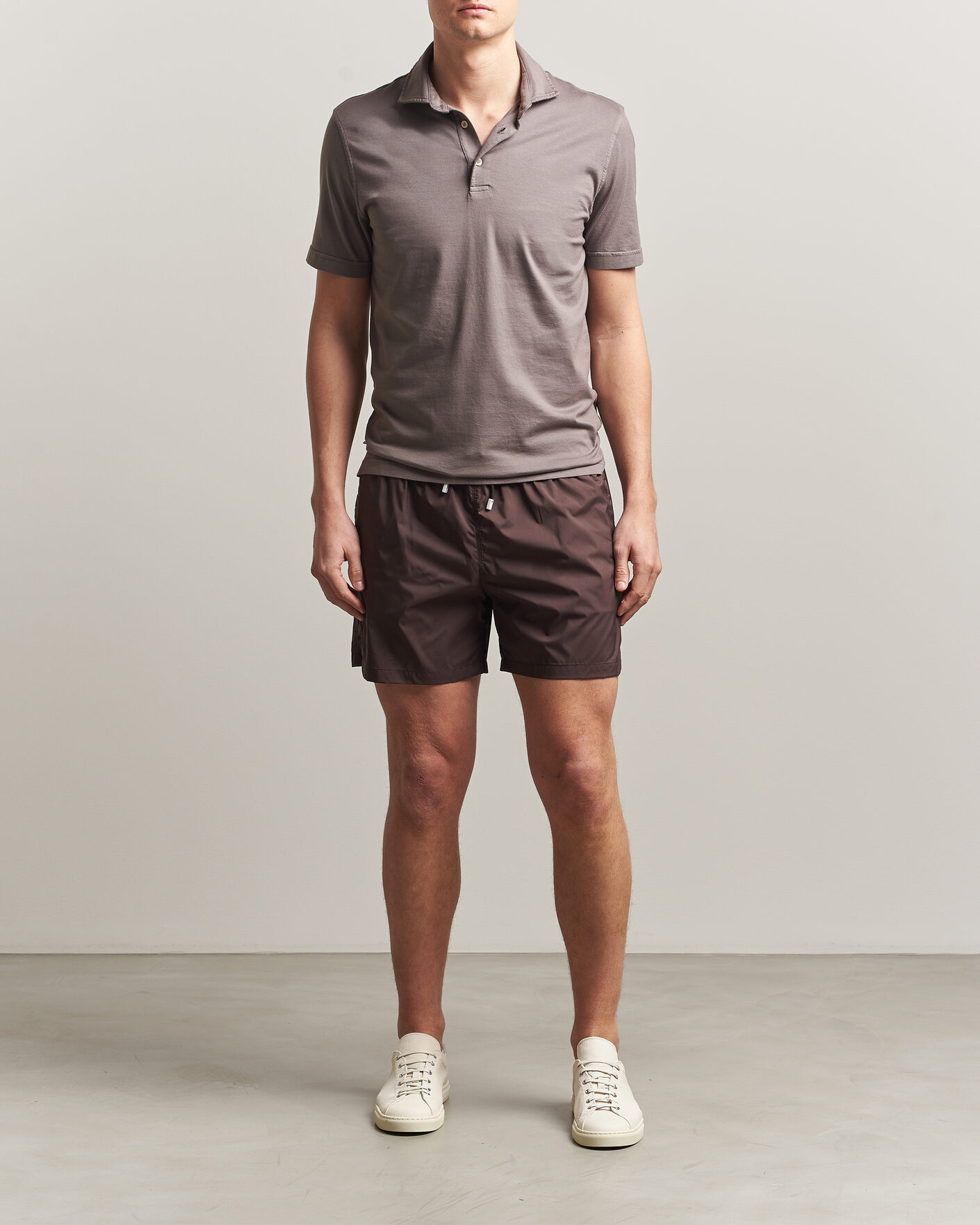 Herre | Pikéer | Fedeli | Zero Organic Cotton Polo Taupe