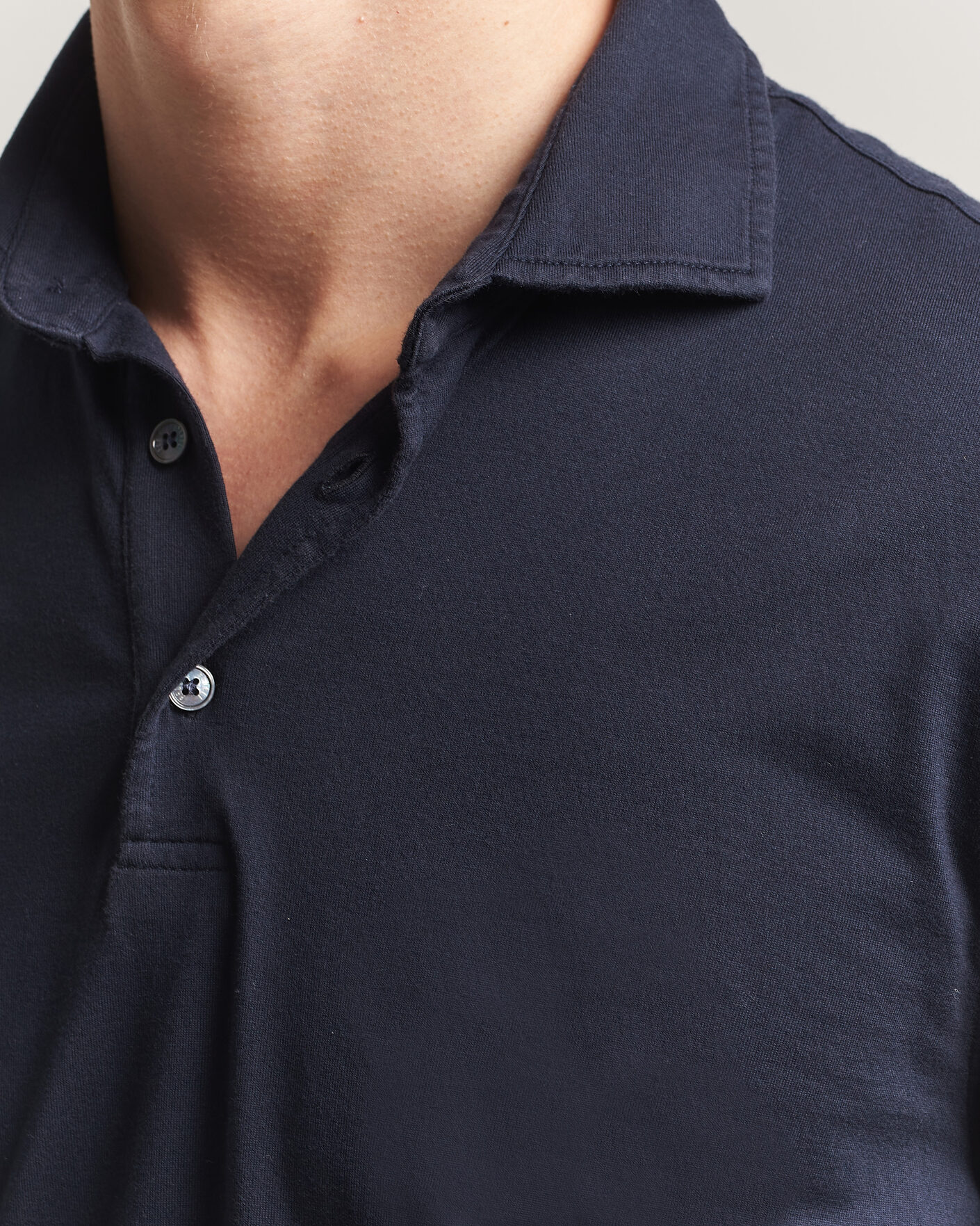 Herre | Pikéer | Fedeli | Zero Organic Cotton Polo Navy