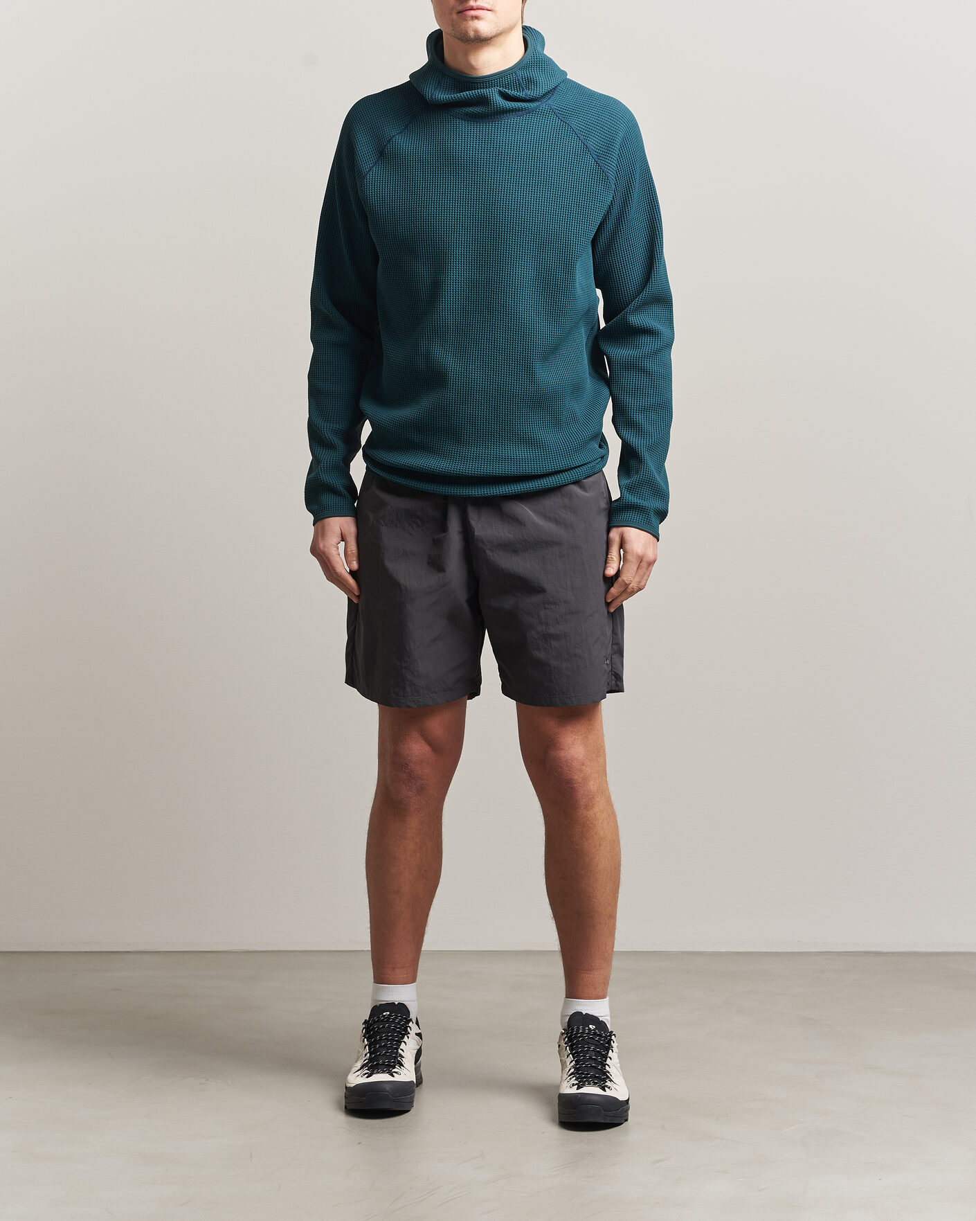Herre | Gensere | Goldwin | WF Light Long Sleeve Hoodie Kokiran Green