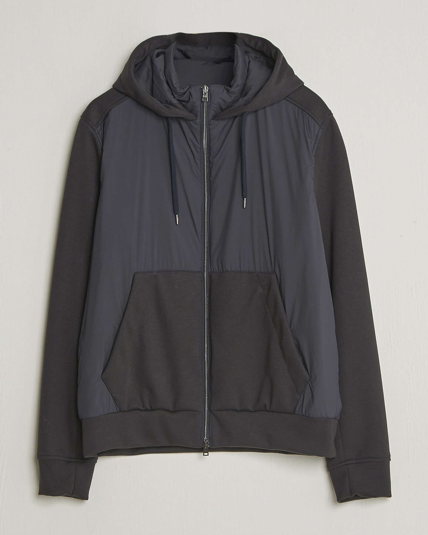 Herre | Jakker | Herno | Hooded Hybrid Jacket Navy