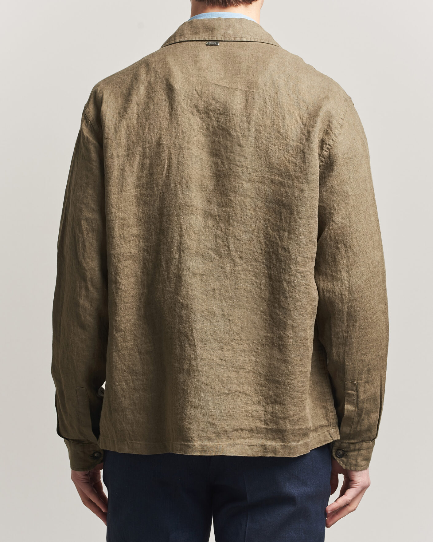 Herre | Jakker | Herno | Linen Safari Jacket Military