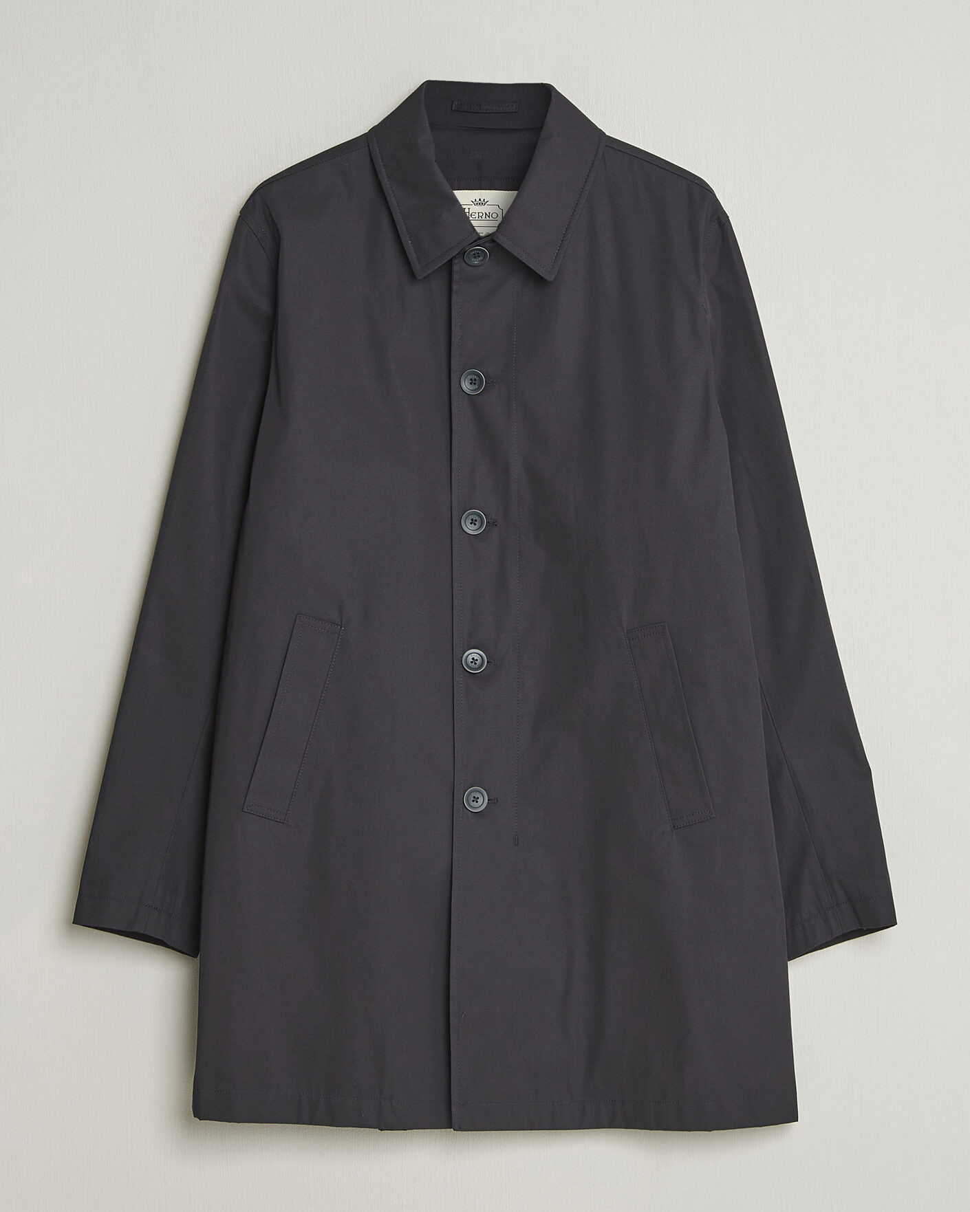 Herre | Jakker | Herno | Cotton Car Coat Navy