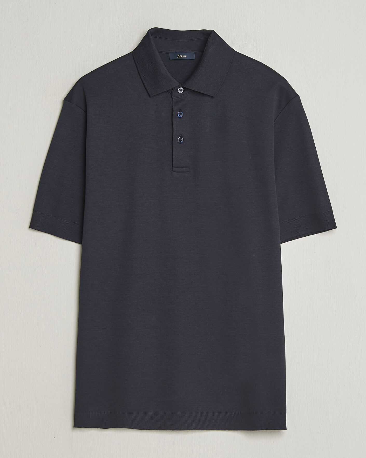 Herre | Pikéer | Herno | Micro Piquet Polo Navy