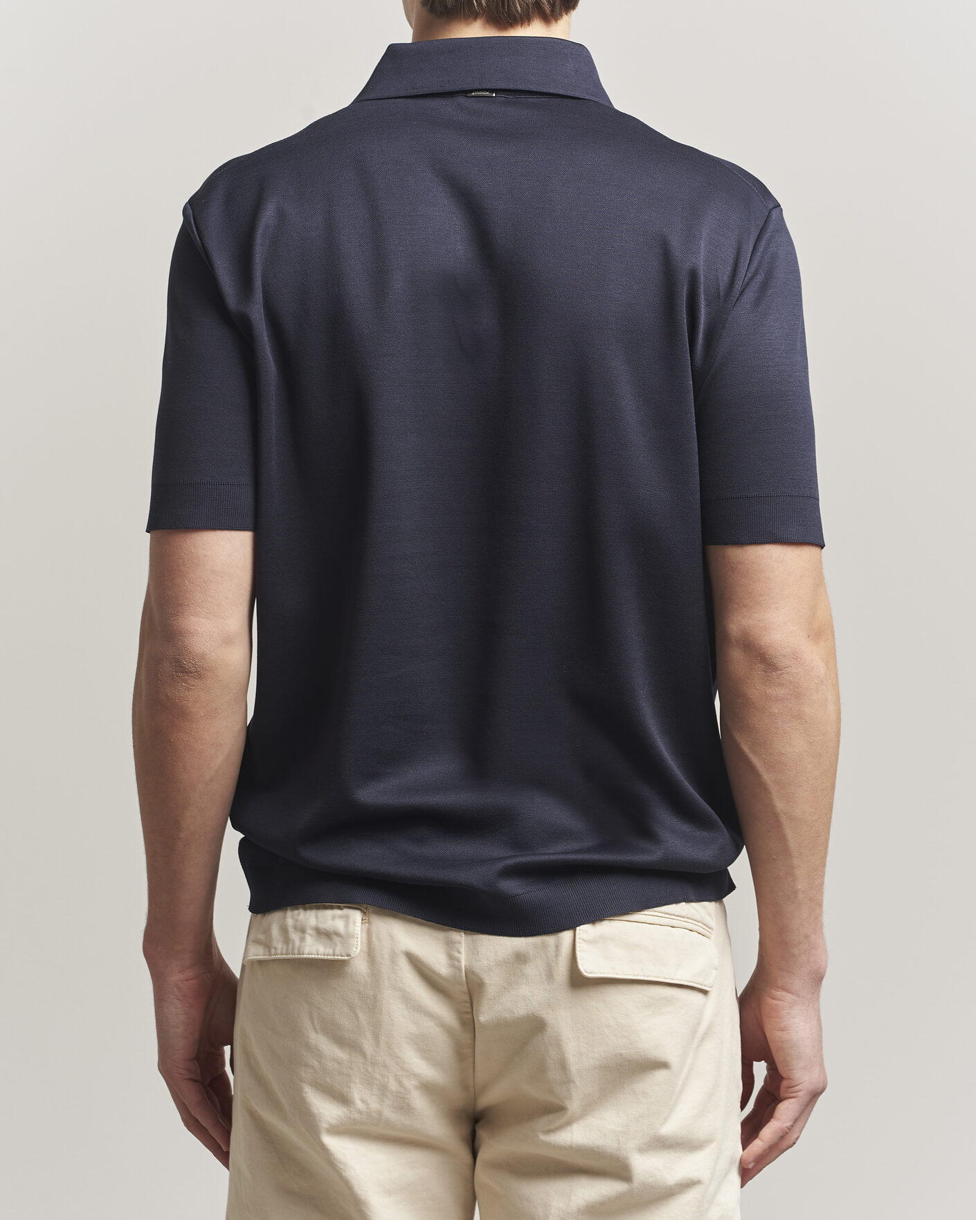 Herre | Pikéer | Herno | Micro Piquet Polo Navy