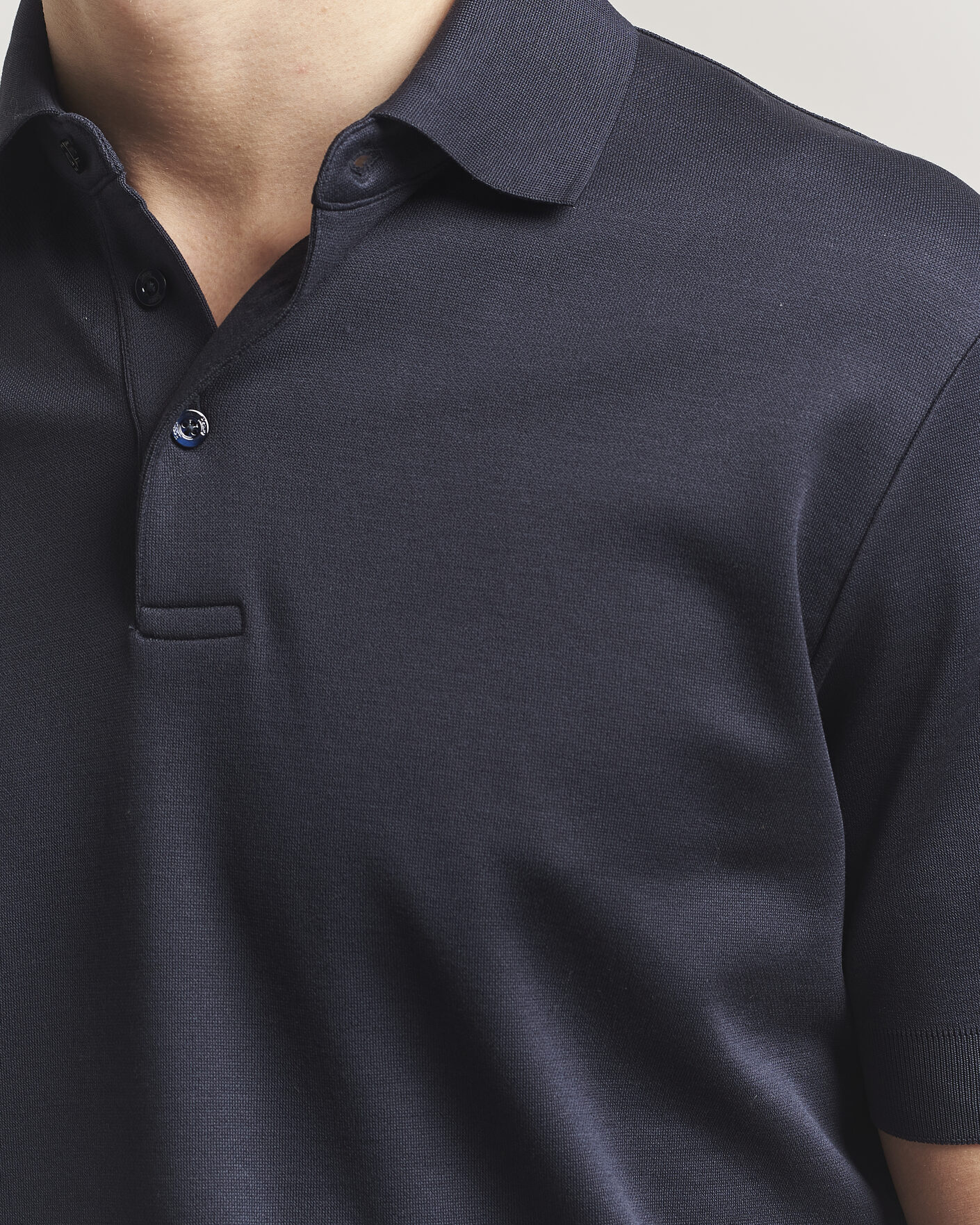 Herre | Pikéer | Herno | Micro Piquet Polo Navy