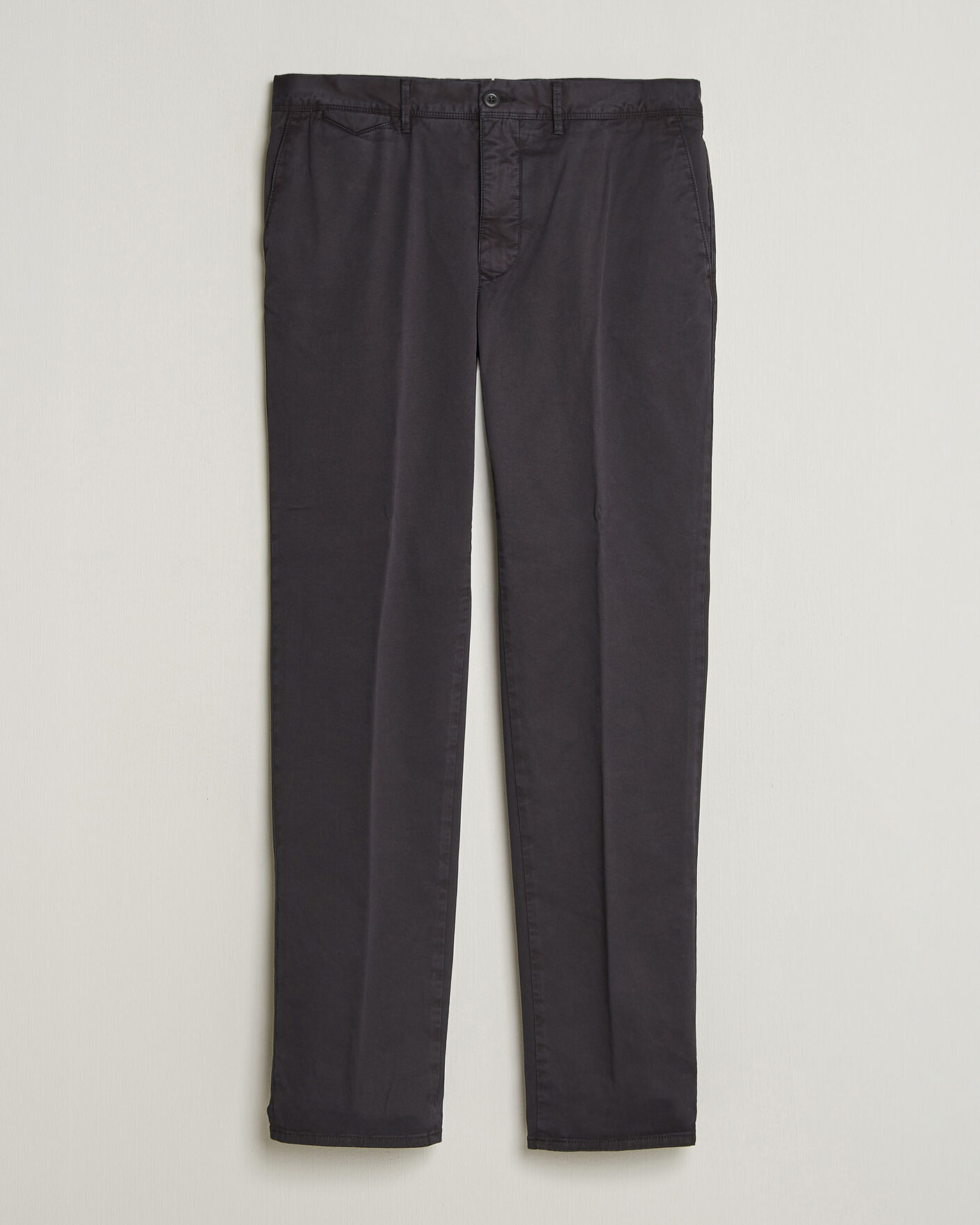 Herre | Bukser | Incotex | Regular Fit Garment Dyed Slacks Navy