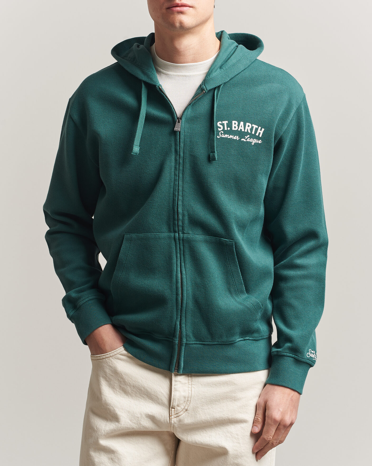 Herre | Gensere | MC2 Saint Barth | Back Printed Hoodie Tennis League