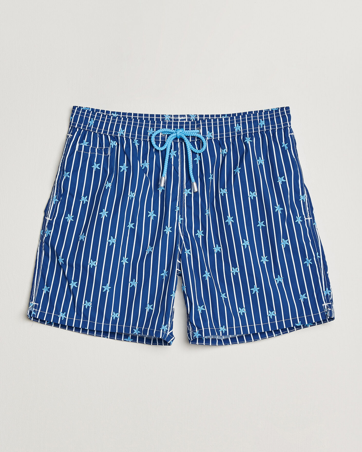 Herre | Badeshorts | MC2 Saint Barth | Printed Swim Shorts Blue Starfish