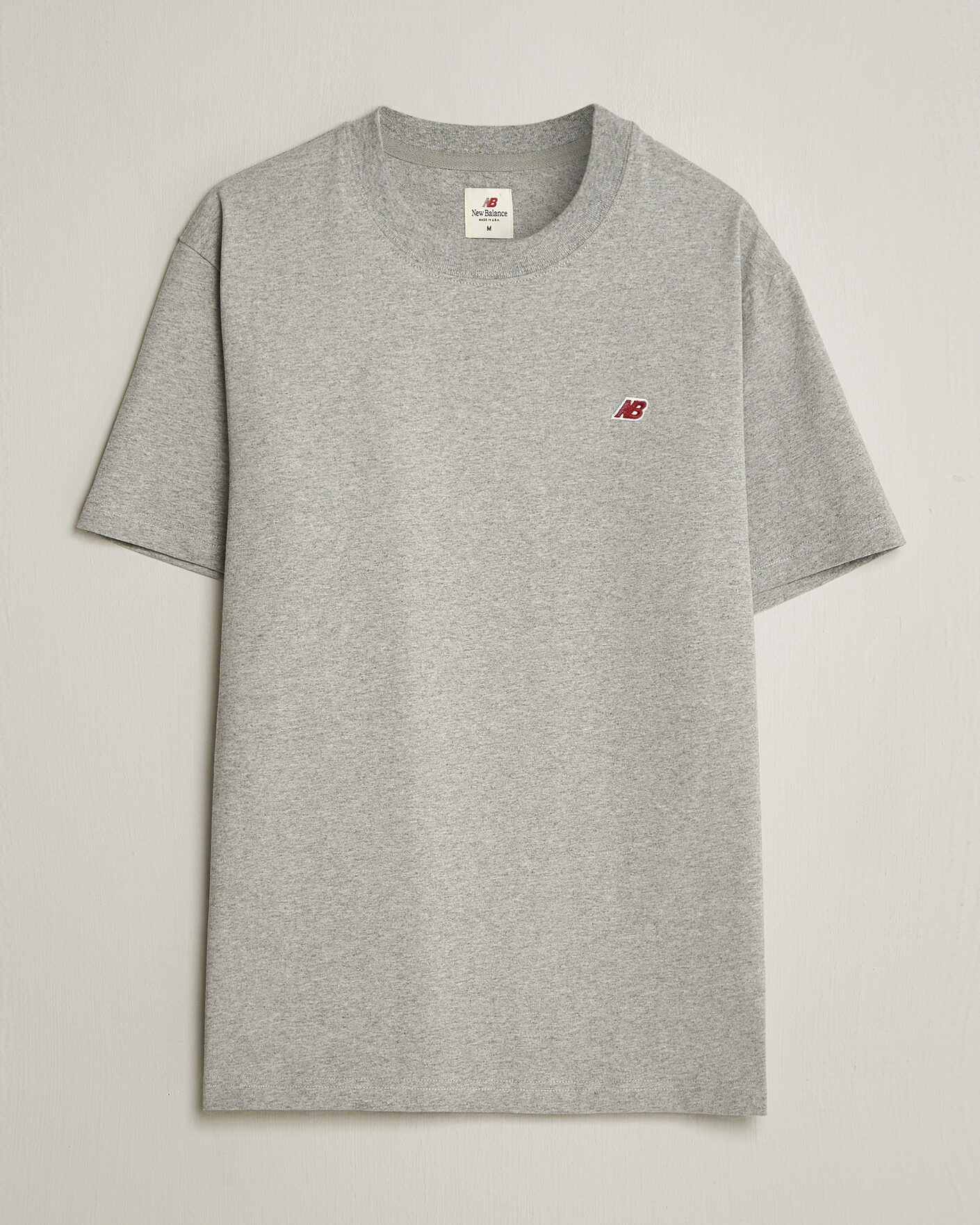Herre | T-Shirts | New Balance | Made In USA Core T-Shirt Athletic Grey