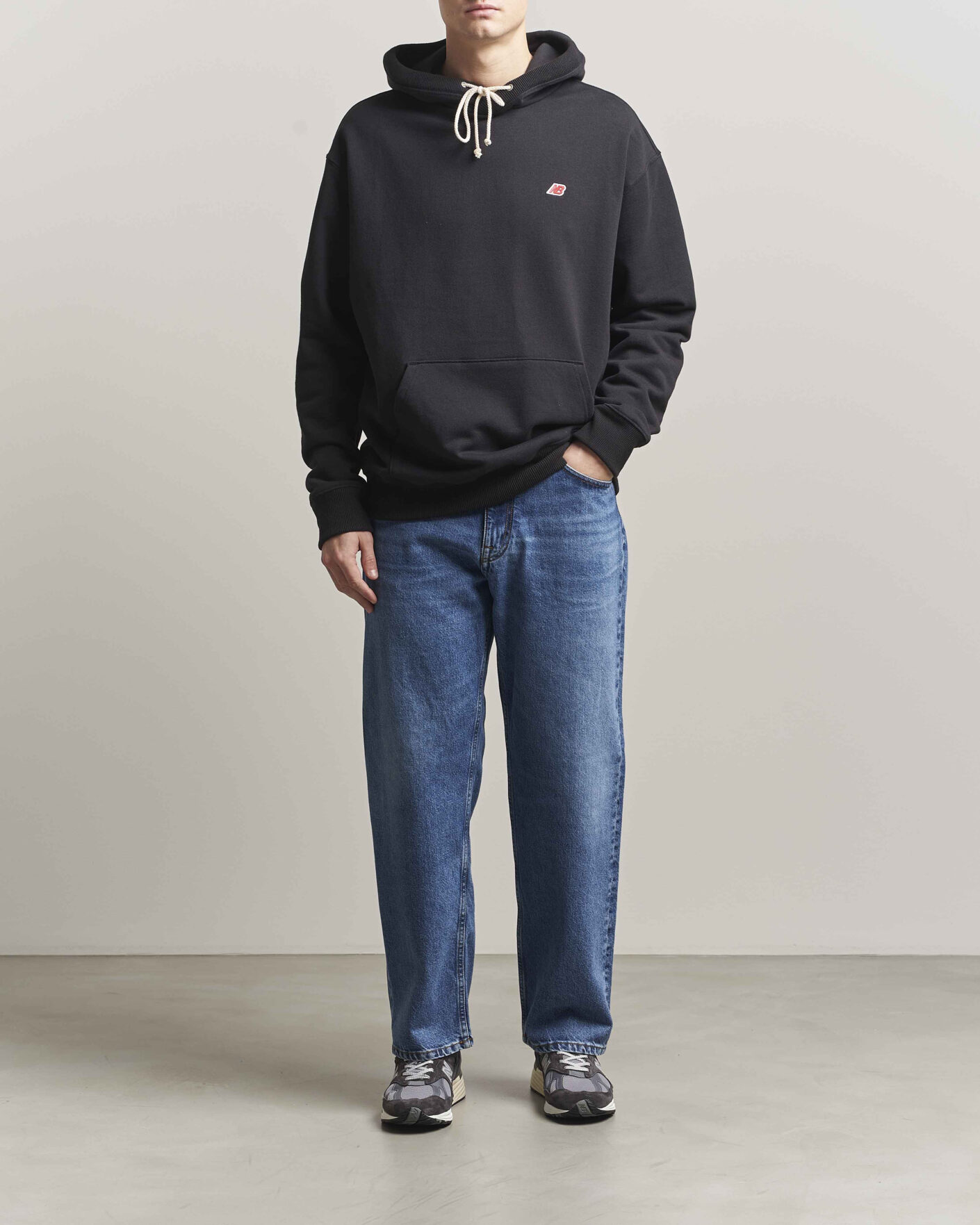 Herre | Gensere | New Balance Made In US & UK | New Balance Made In USA Core Hoodie Black