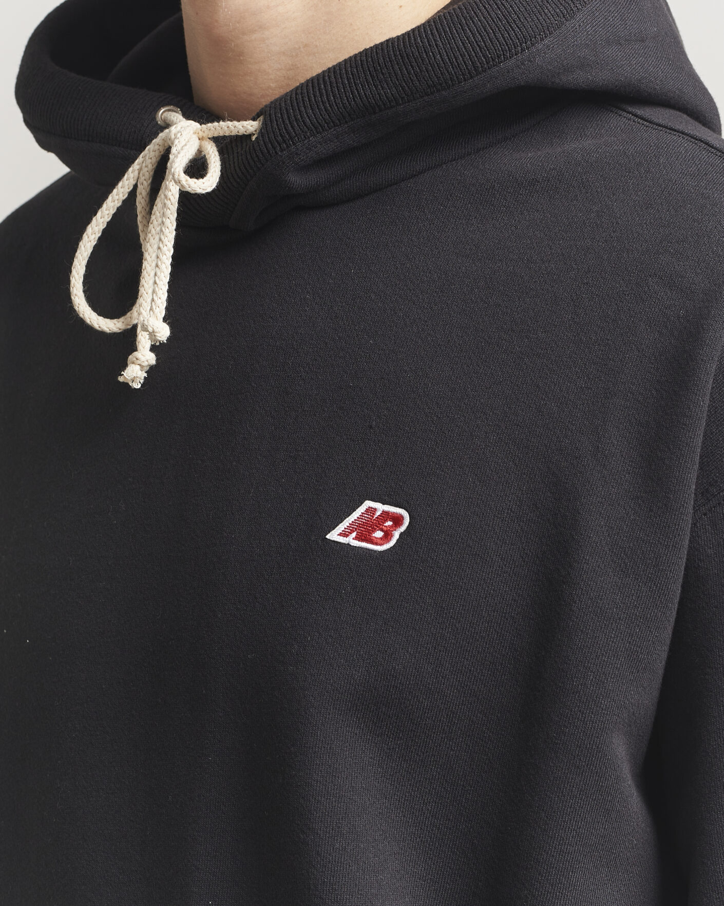 Herre | Gensere | New Balance | Made In USA Core Hoodie Black