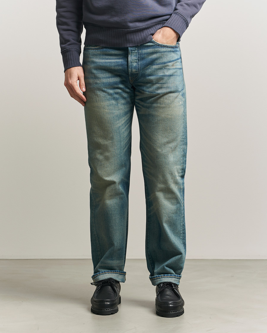 Herre | Jeans | RRL | Straight Fit 5-Pocket Denim Milner Wash