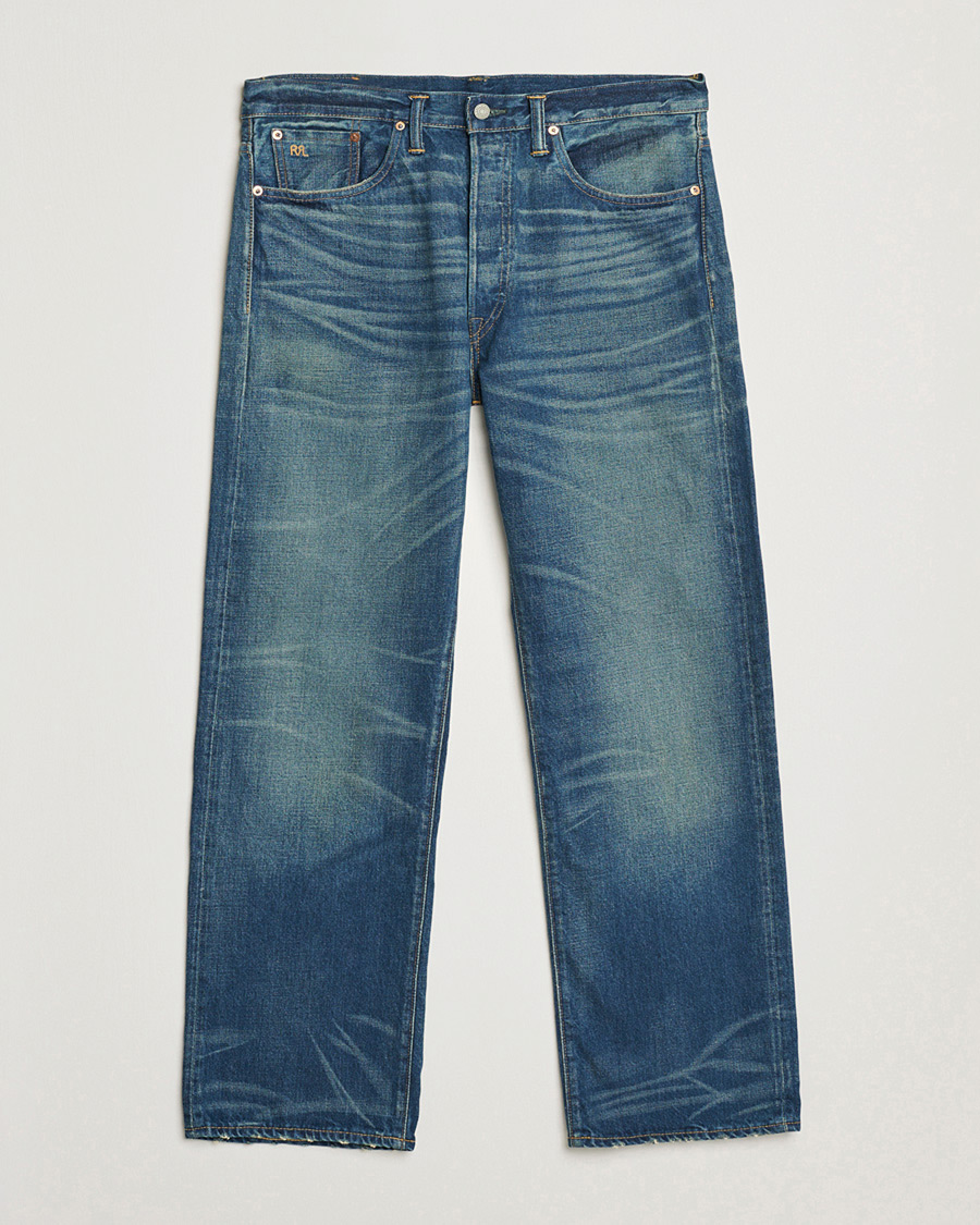 Herre | Skjorter | RRL | Vintage Fit 5-Pocket Denim Grandfalls Wash