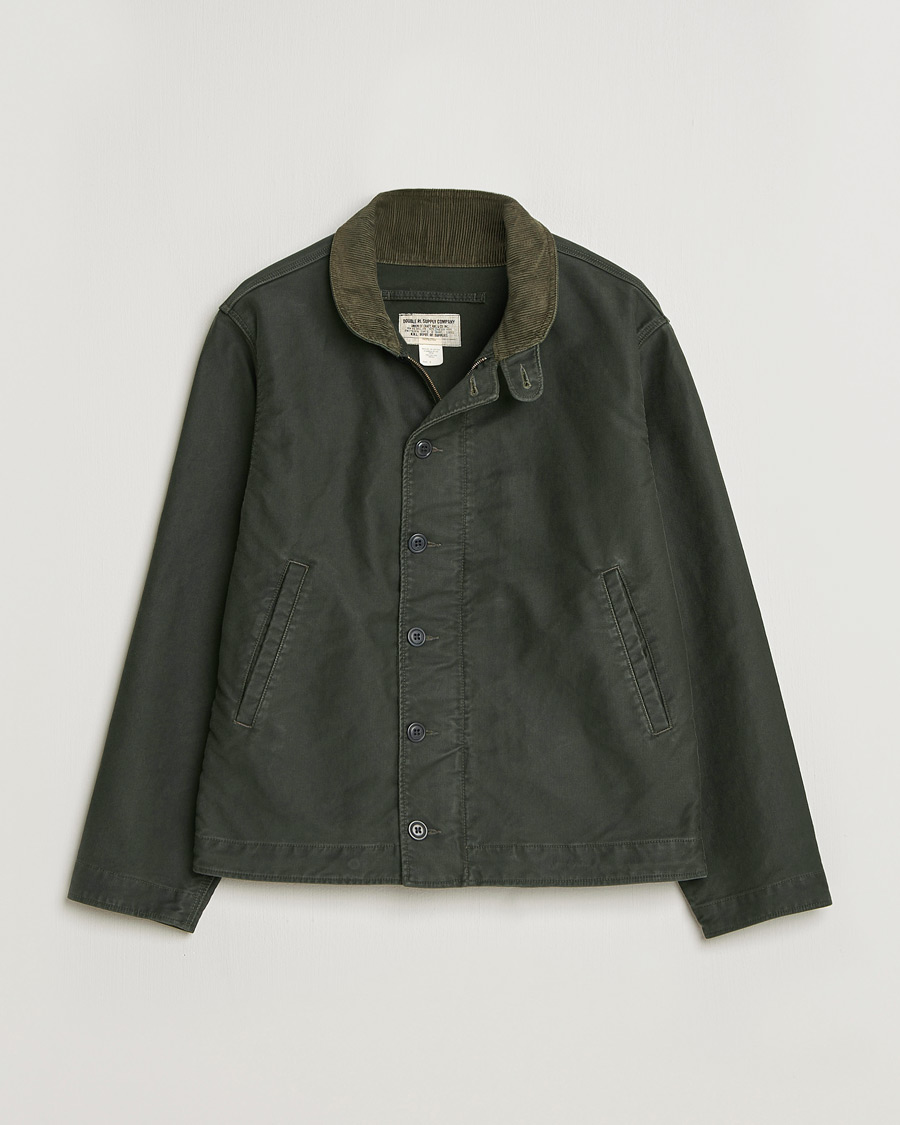 Herre | Jakker | RRL | Bower Deck Jacket Vintage Black