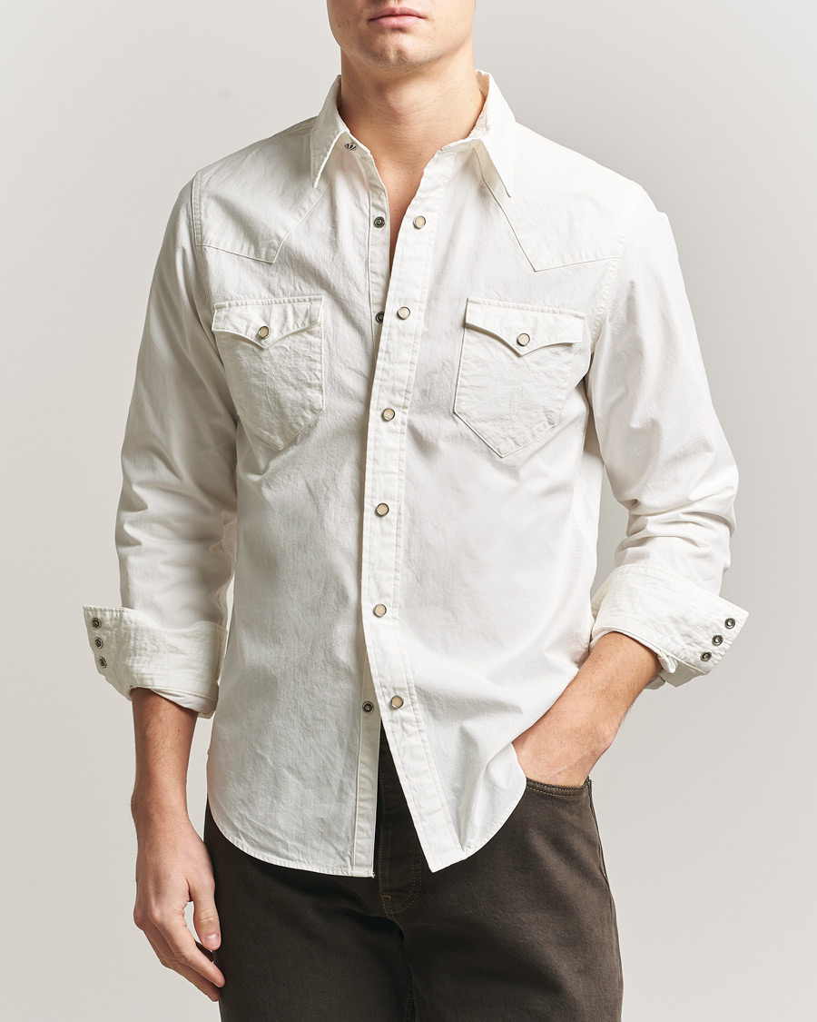 Herre | Skjorter | RRL | Buffalo Western Shirt White